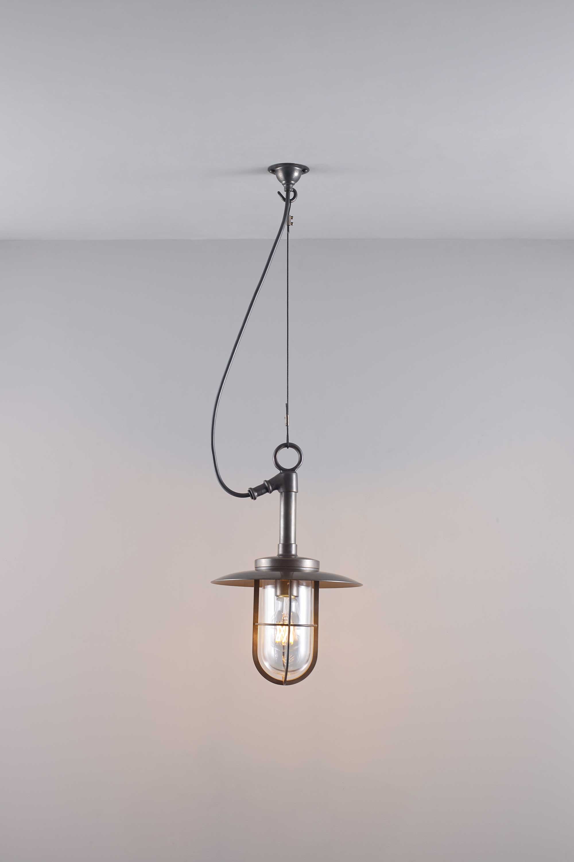 OBTC Product Image: Ships Well Glass Pendant with Visor