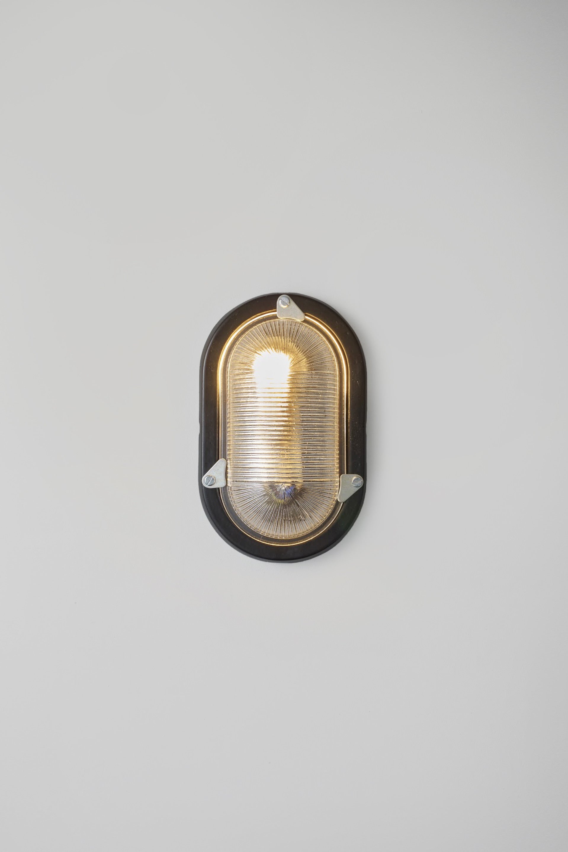 Ovale Aluminium Bulkhead 7001 Wandleuchte