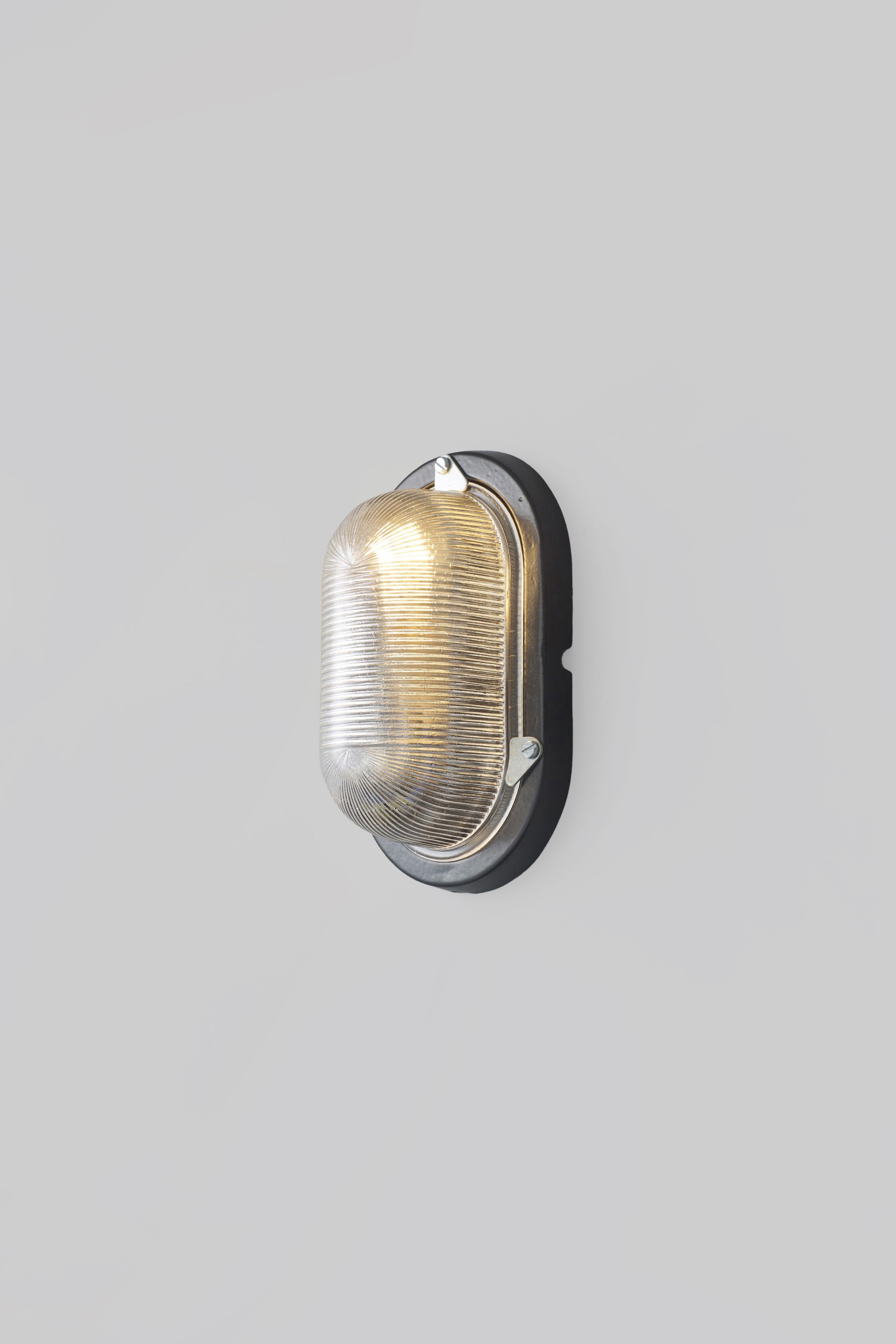 Ovale Aluminium Bulkhead 7001 Wandleuchte