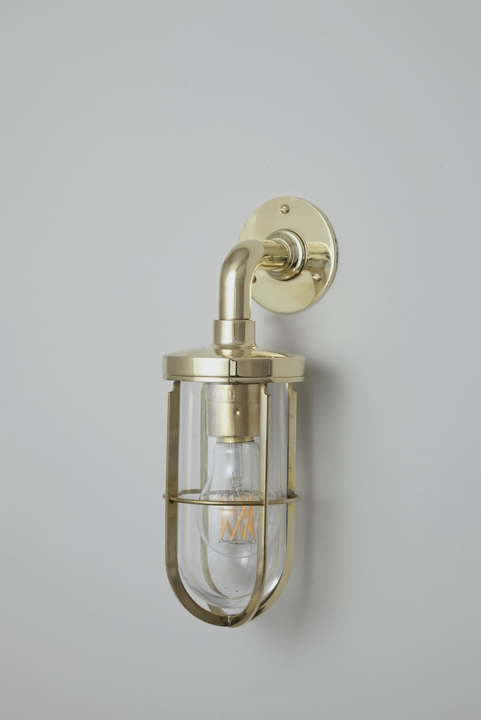 Variant Image for Polished Brass / Clear