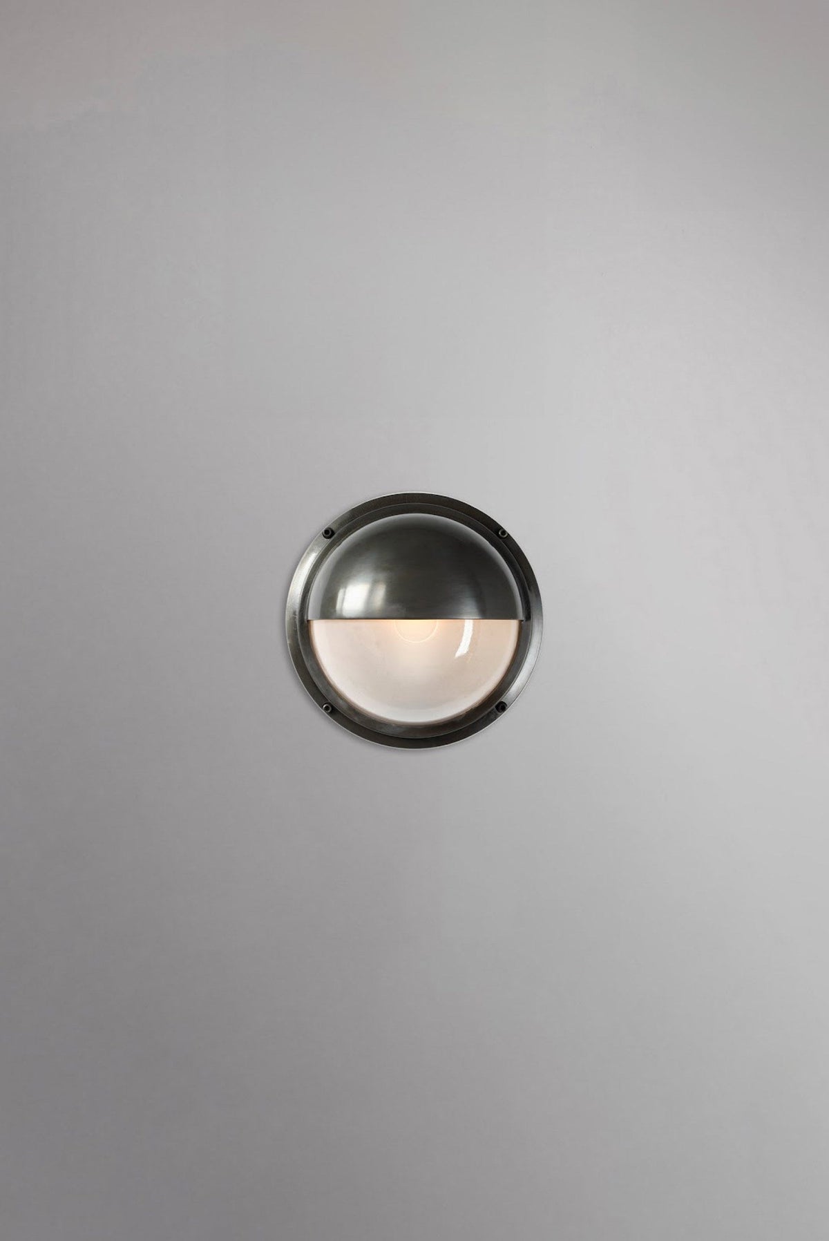 Brass Bulkhead with Eyelid Shield 7225