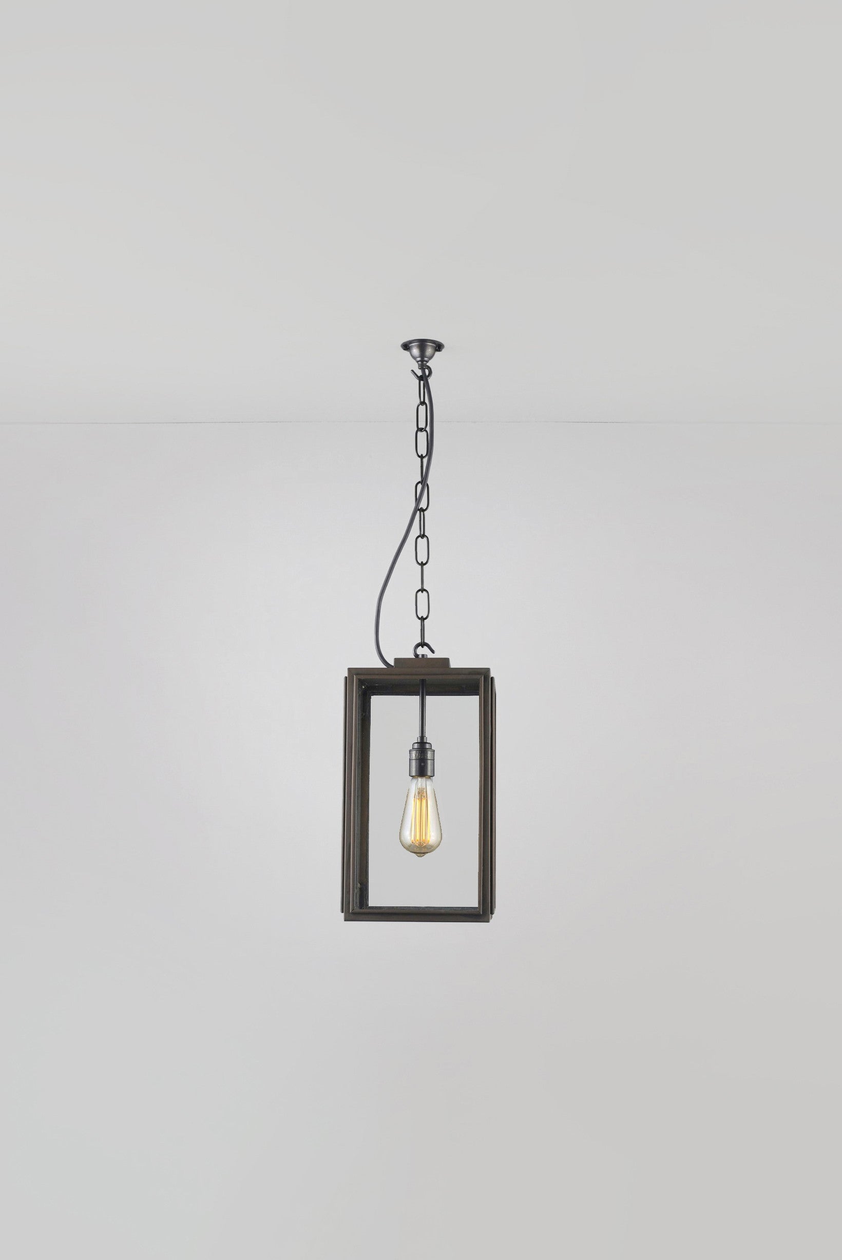 Square Pendelleuchte Klein, Geschlossen