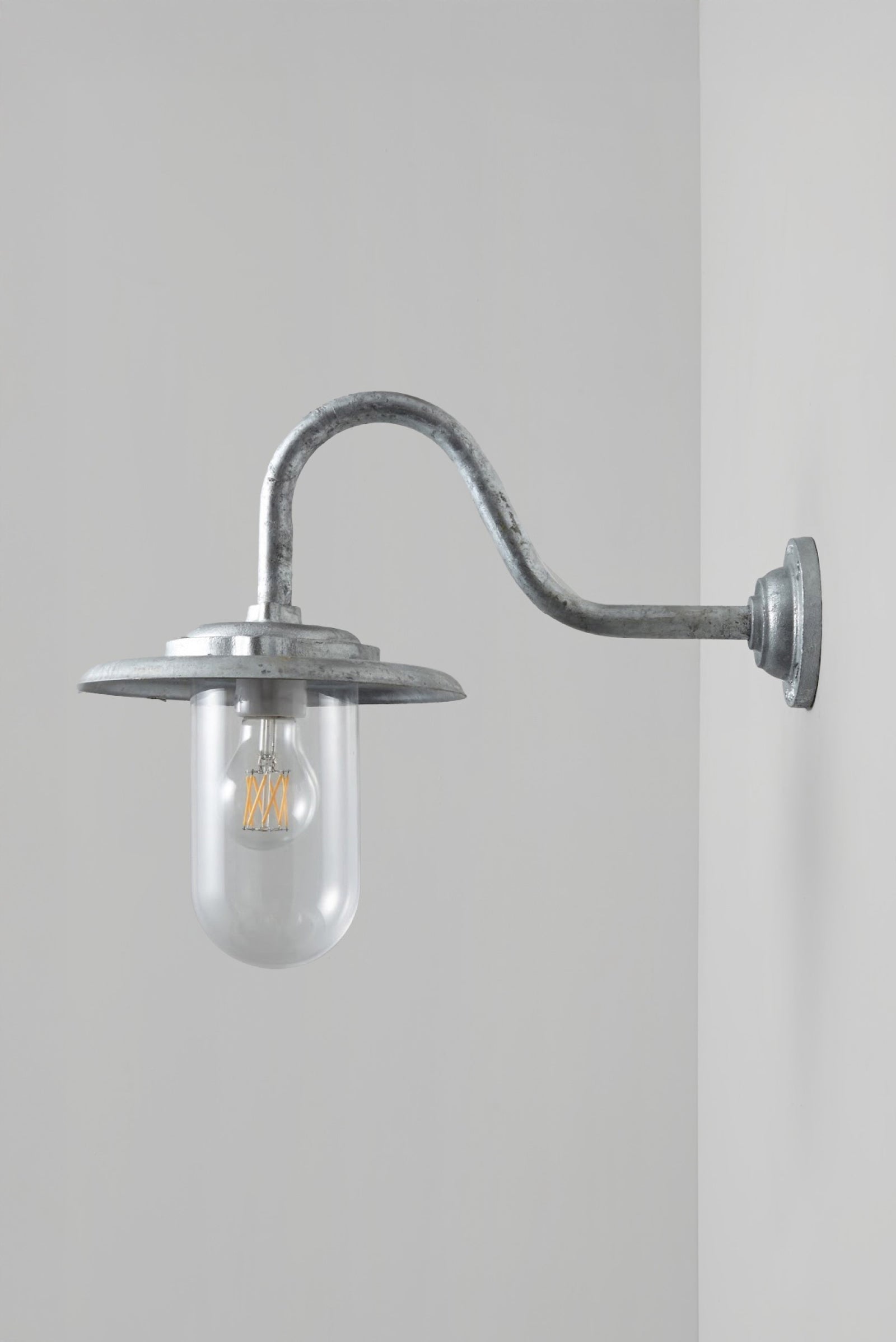 Variant Image for Galvanised Silver / Clear / Standard