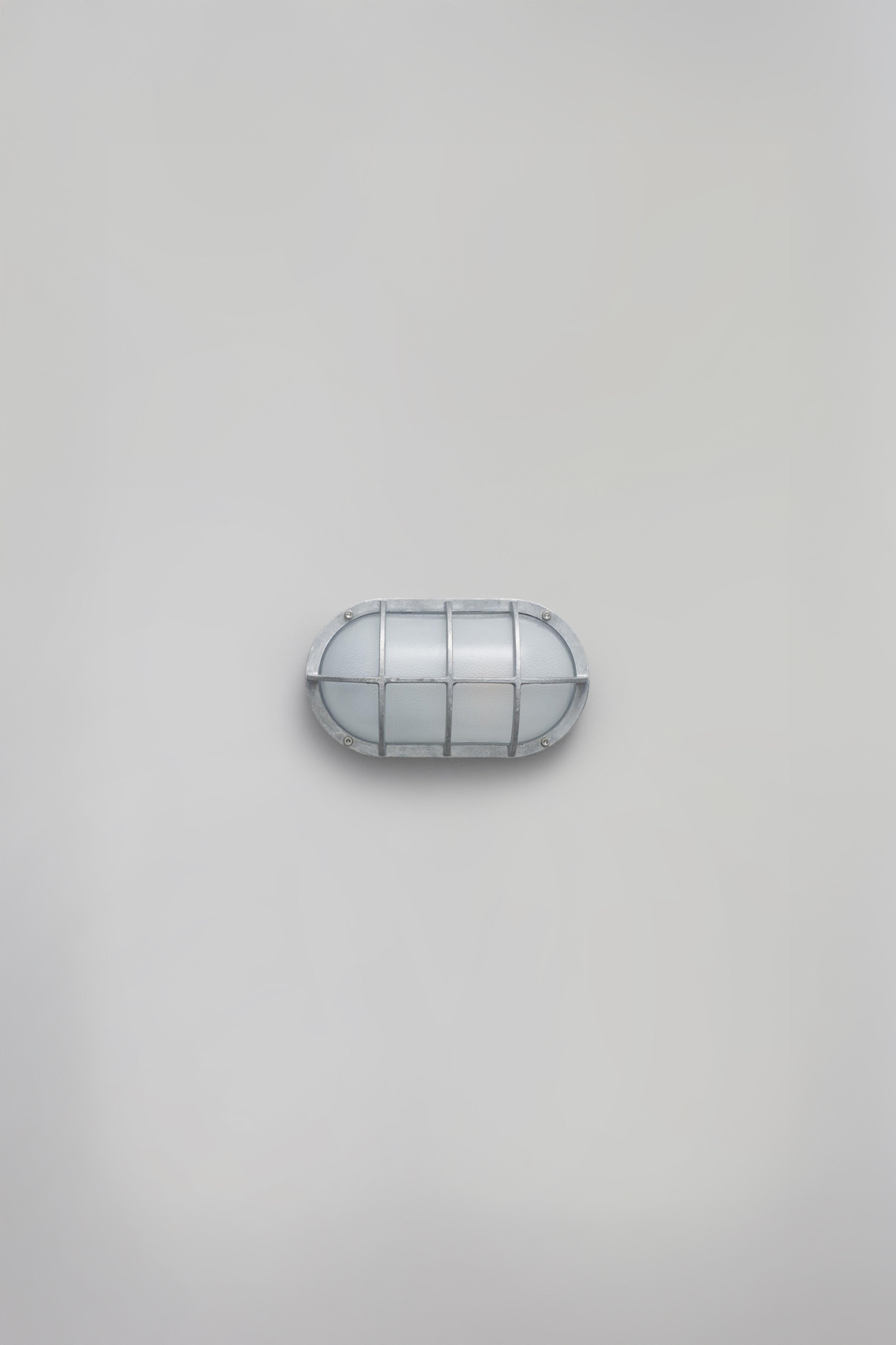 Ovale Aluminium Bulkhead 8122 Wandleuchte