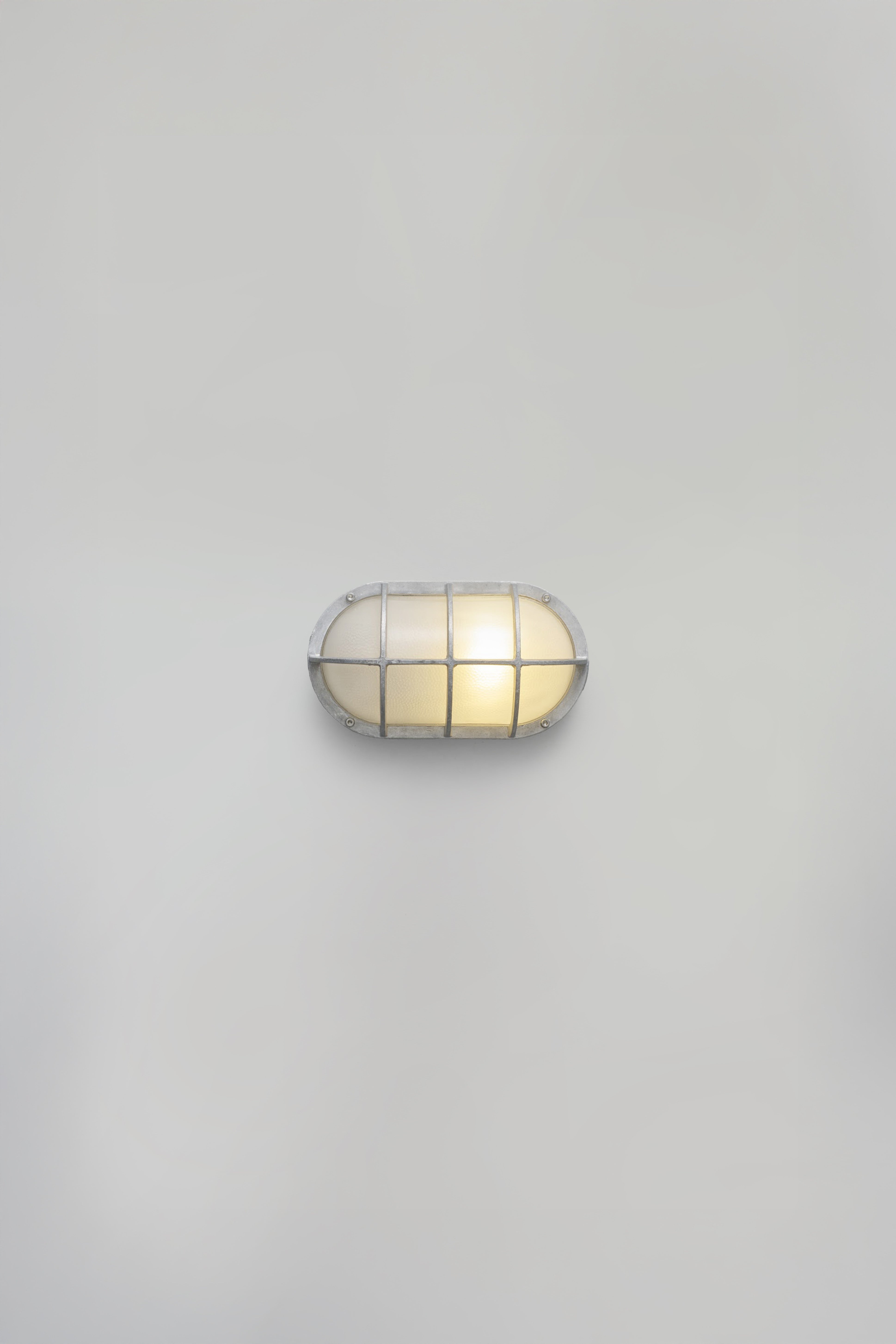 Ovale Aluminium Bulkhead 8122 Wandleuchte