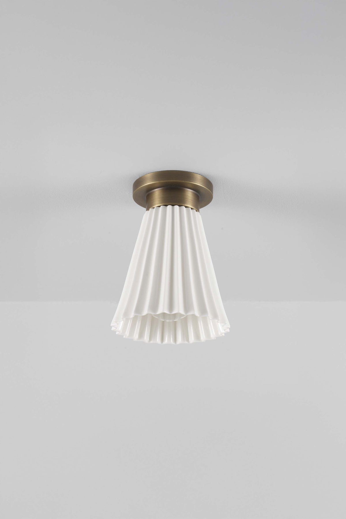 OBTC Product Image: Hector Medium Pleat Ceiling Light