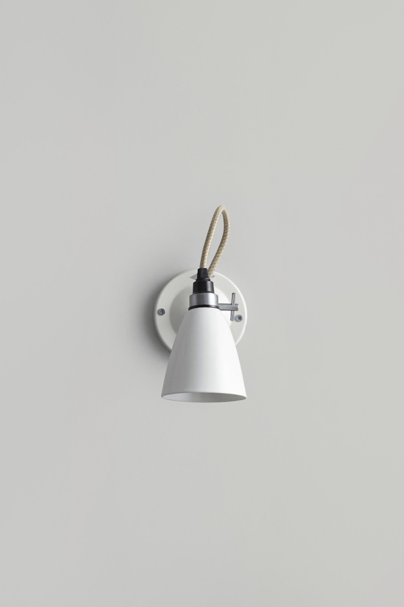 Hector Small Dome Wall Light Switched
