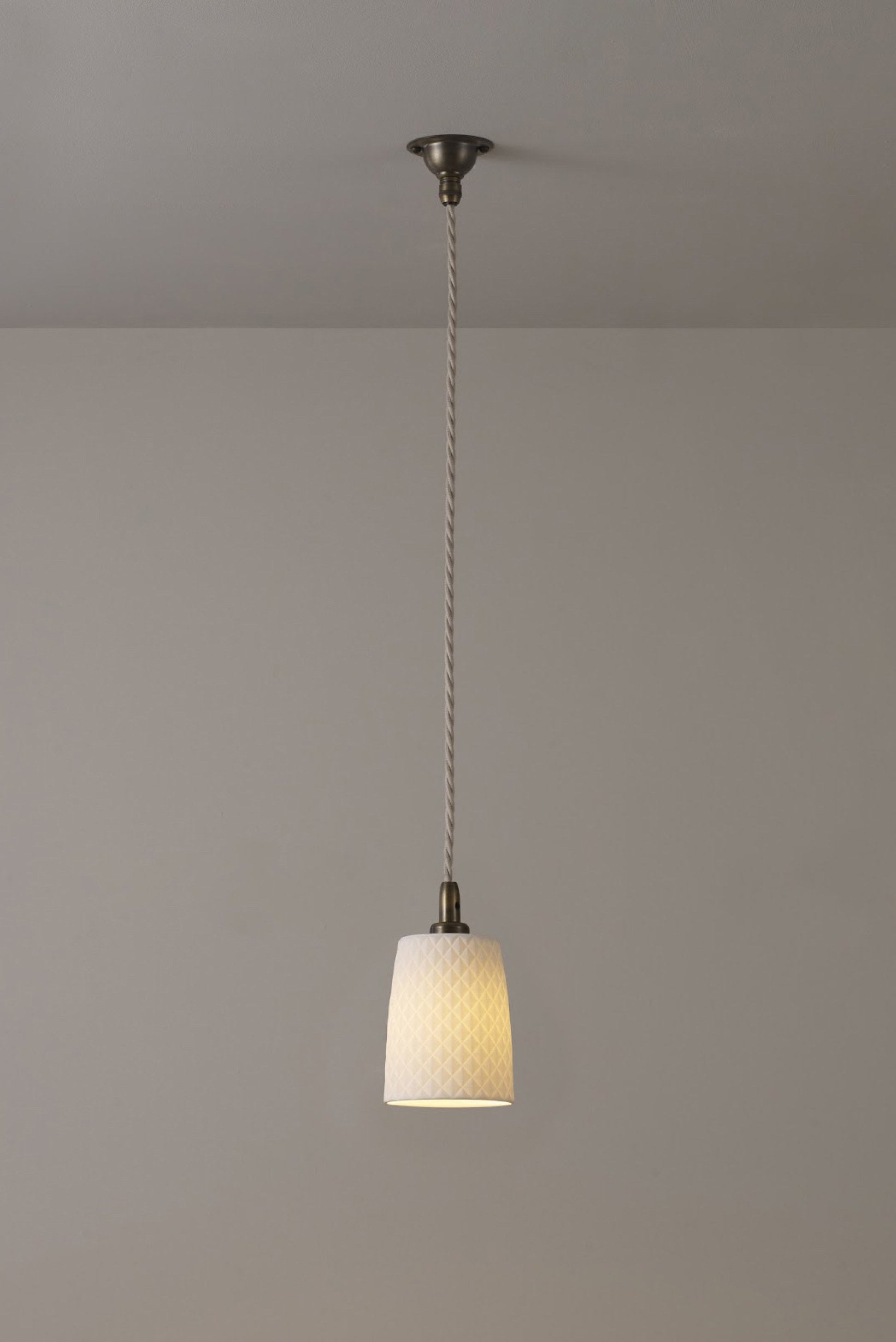 Antique Brass Oxford 1 Pendelleuchte