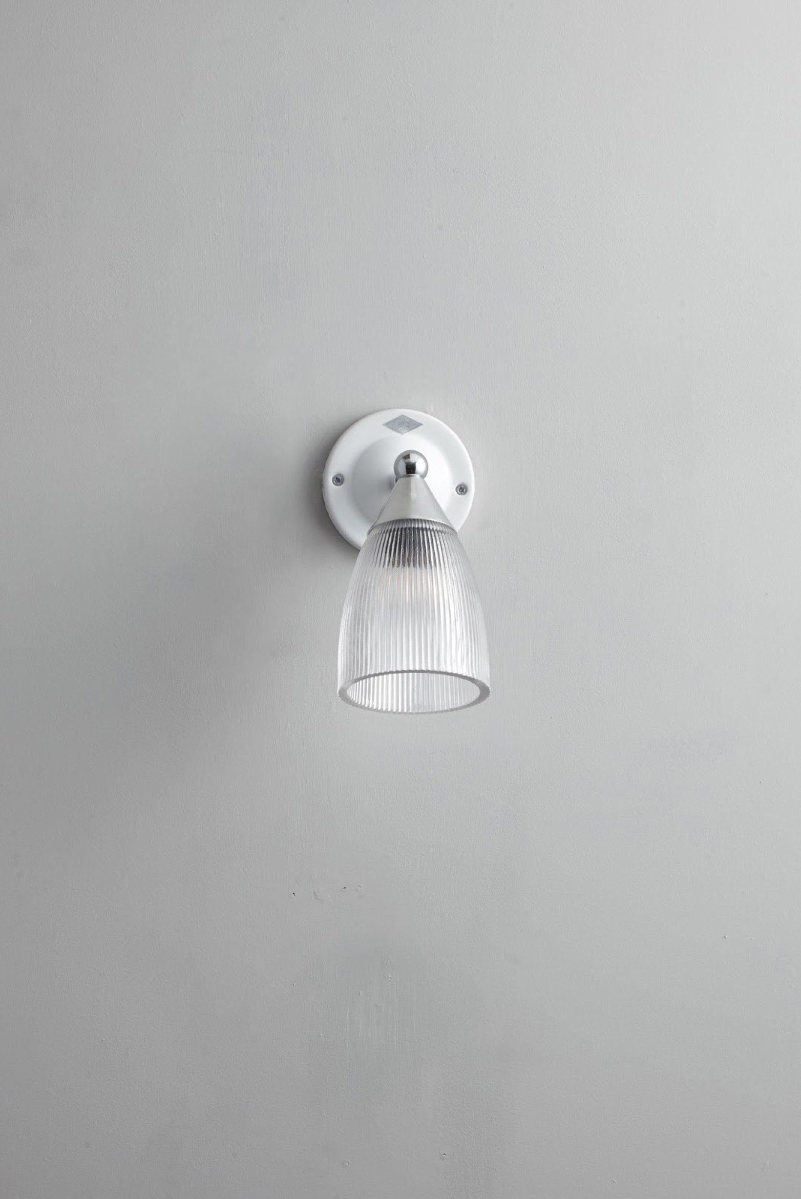 Mann Prismatic Switched Wall Light