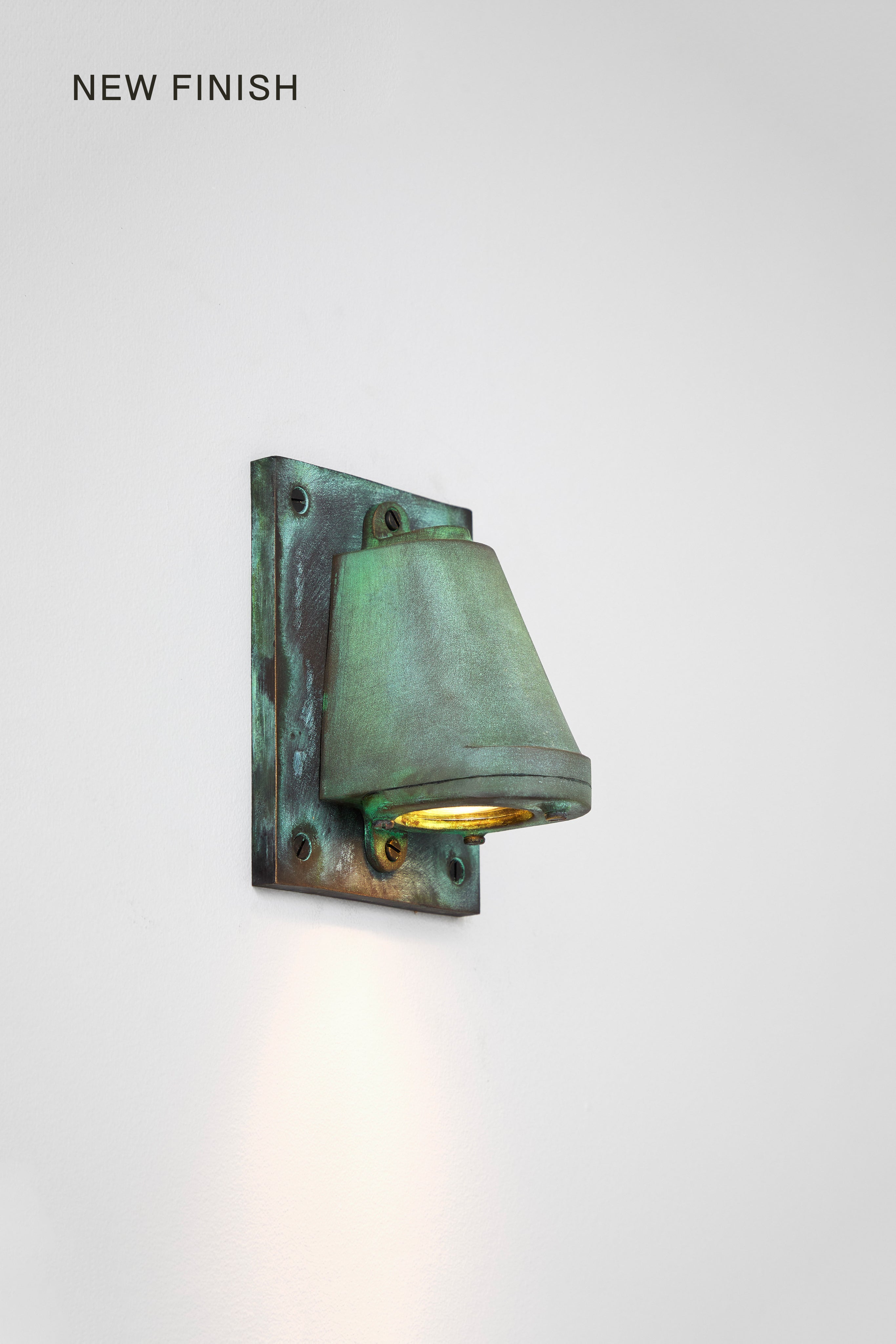 Mast Light with Backplate, Mains LED