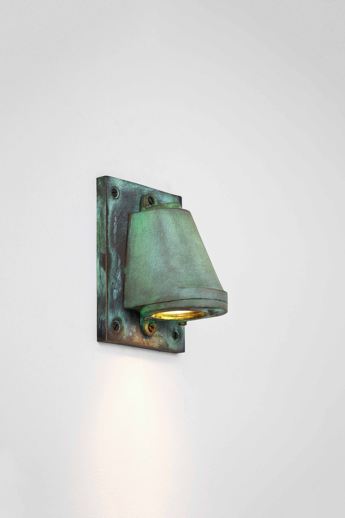 Mast Light with Backplate, Mains LED