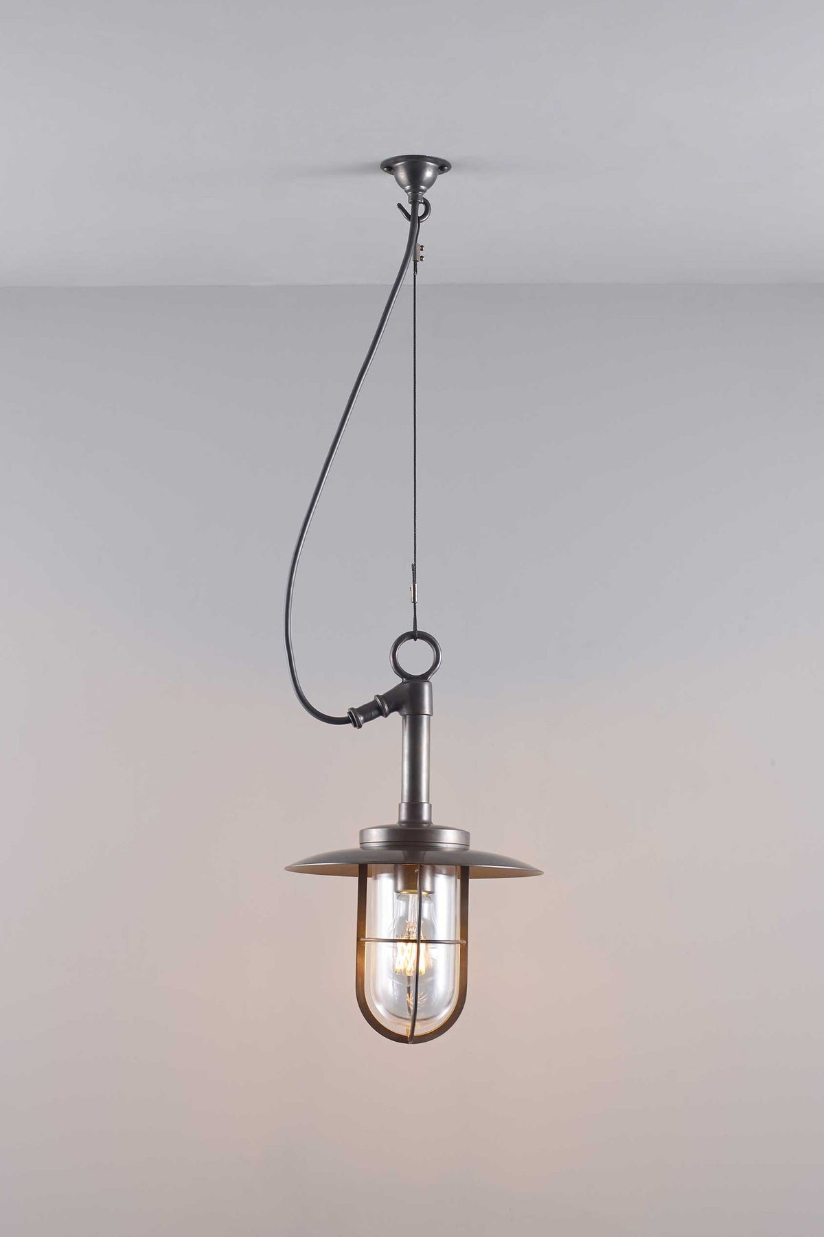 OBTC Product Image: Ships Well Glass Pendant with Visor