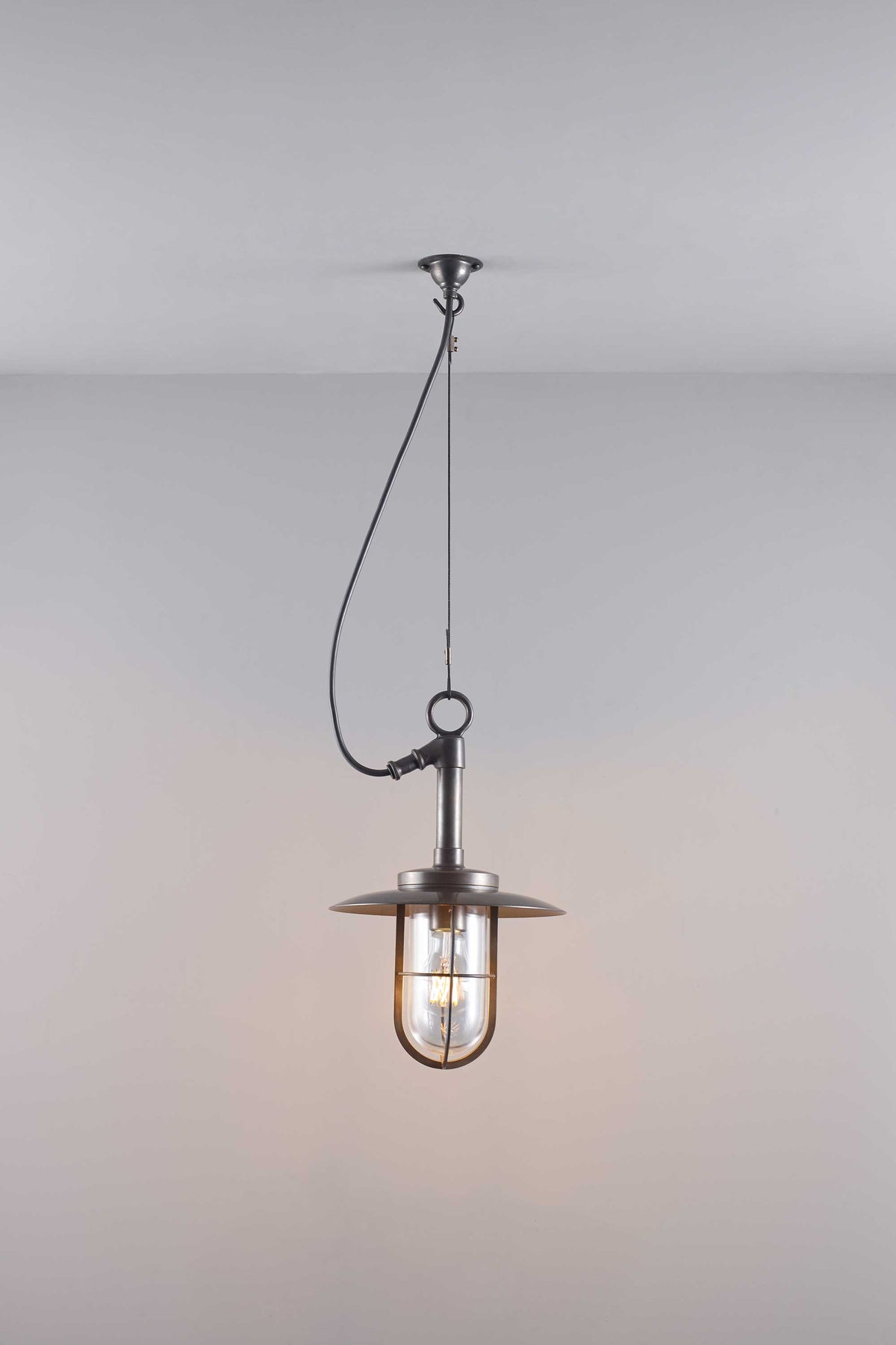 OBTC Product Image: Ships Well Glass Pendant with Visor