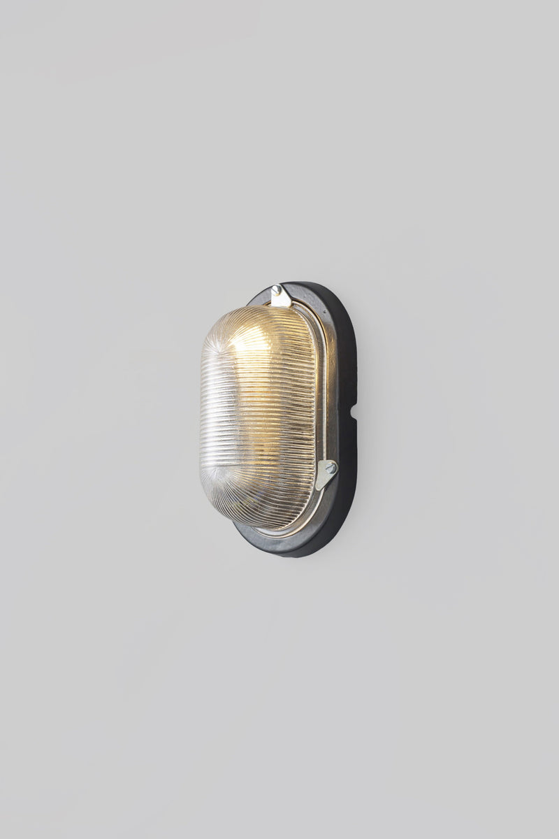 btc Oval Aluminium Bulkhead 7001 Silver / Prismatic