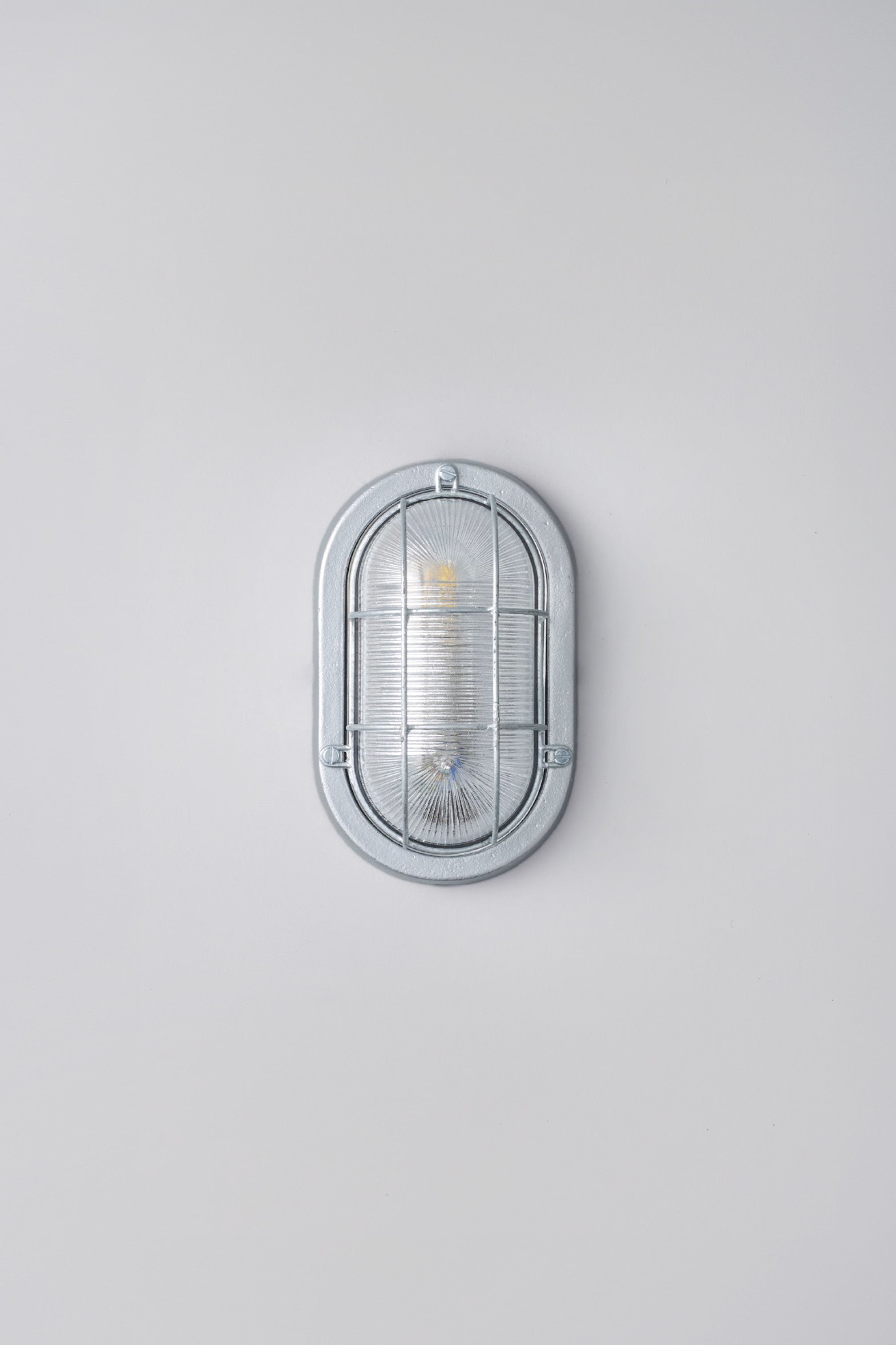 Ovale Aluminium Bulkhead 7001 Wandleuchte