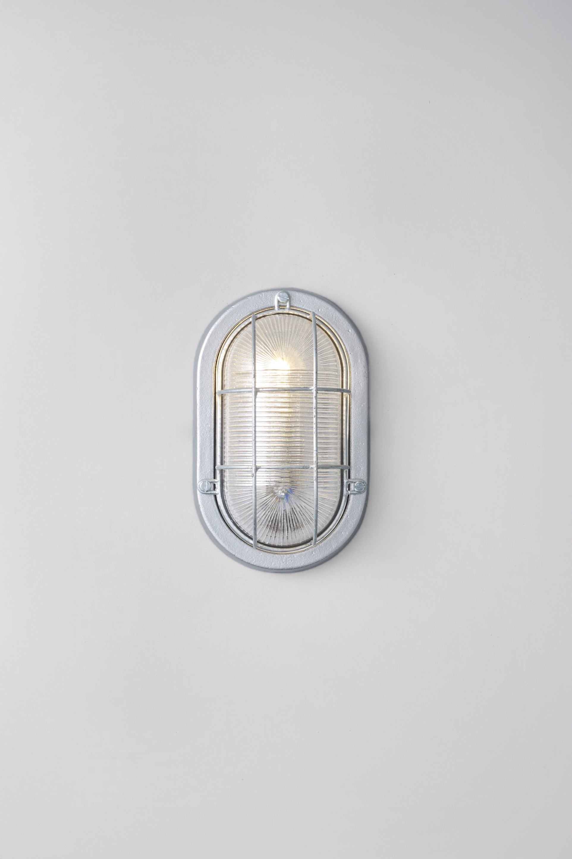 Ovale Aluminium Bulkhead 7001 Wandleuchte