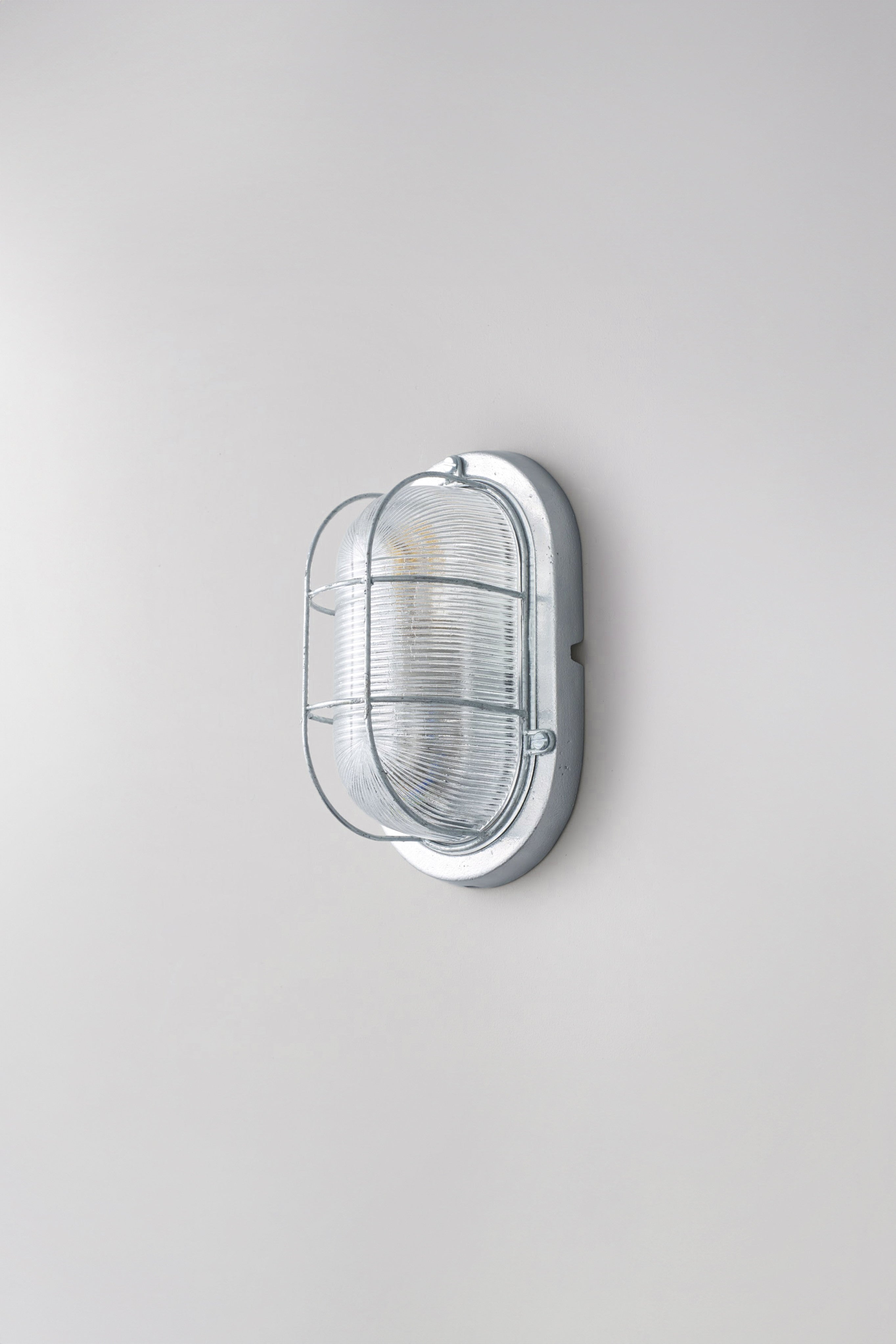 Ovale Aluminium Bulkhead 7001 Wandleuchte