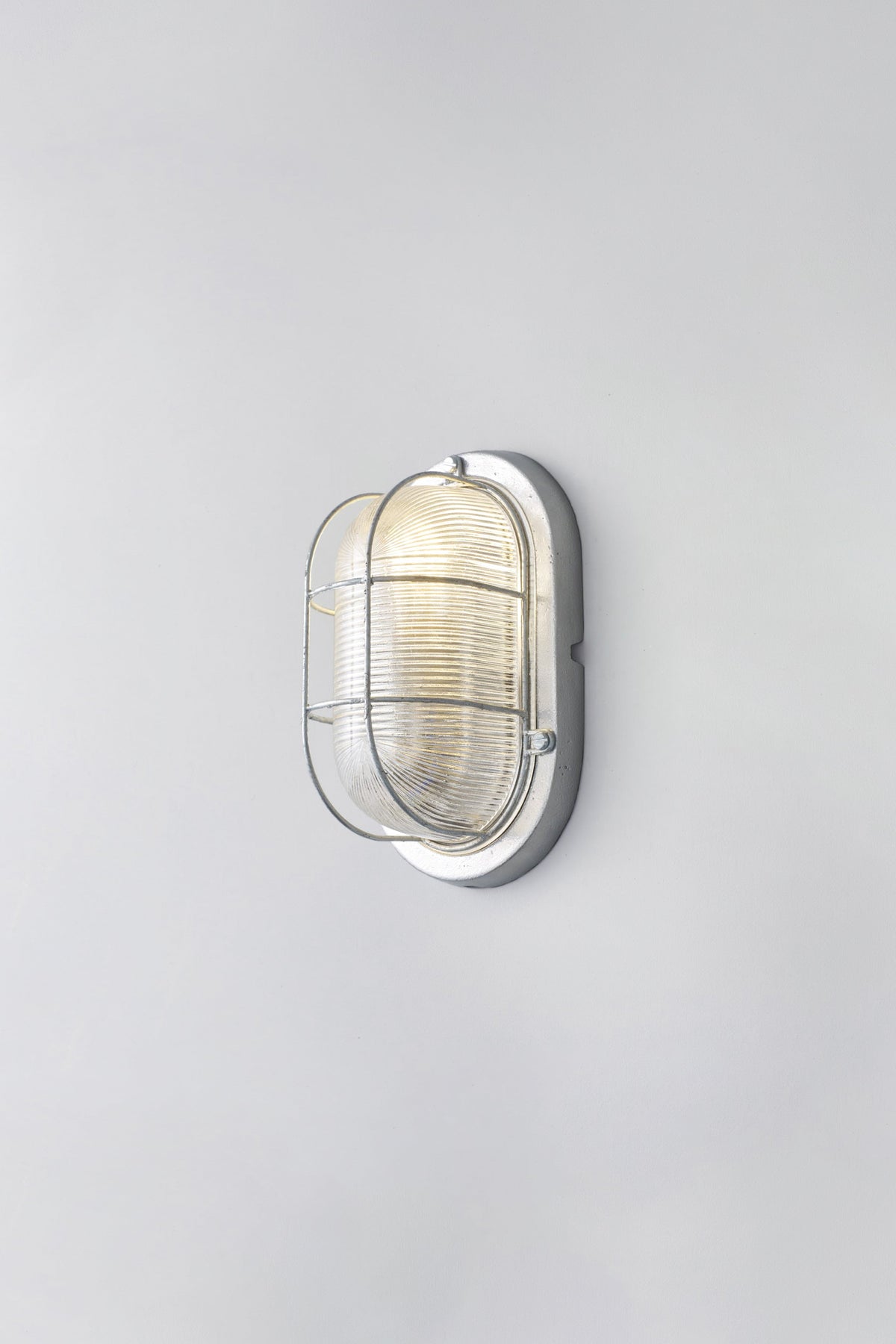 Ovale Aluminium Bulkhead 7001 Wandleuchte