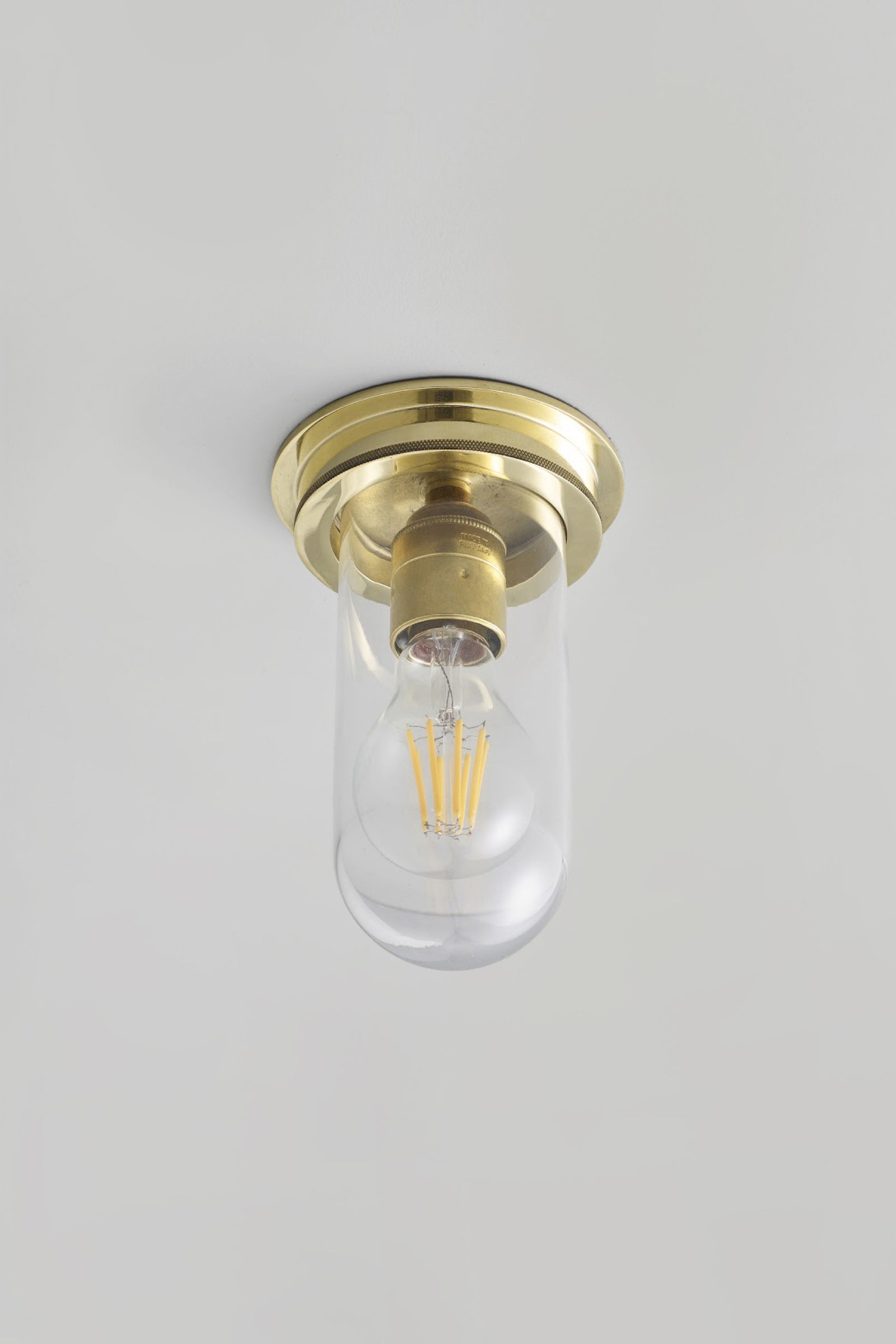 Variant Image for Polished Brass / Clear