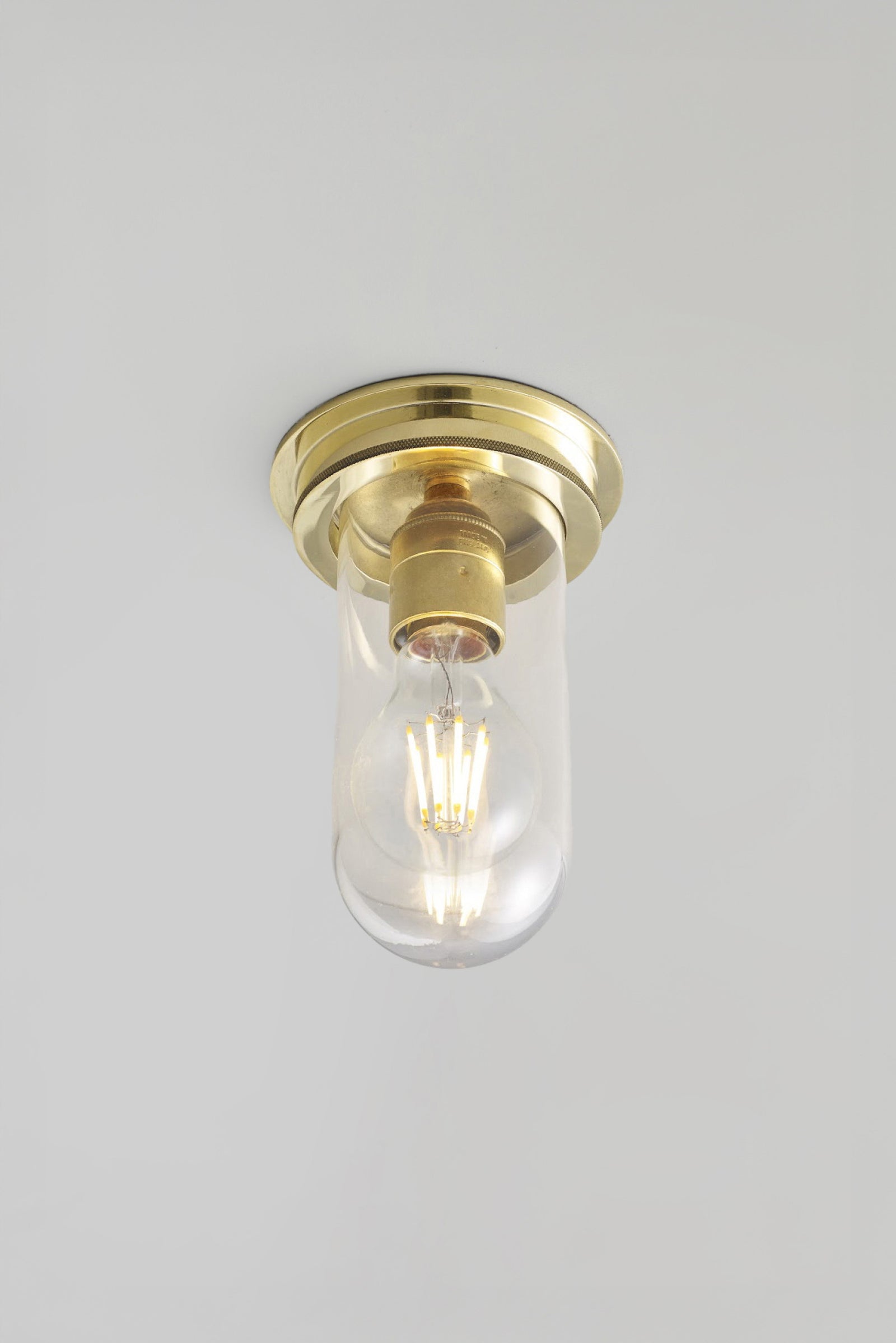 Variant Image for Polished Brass / Clear