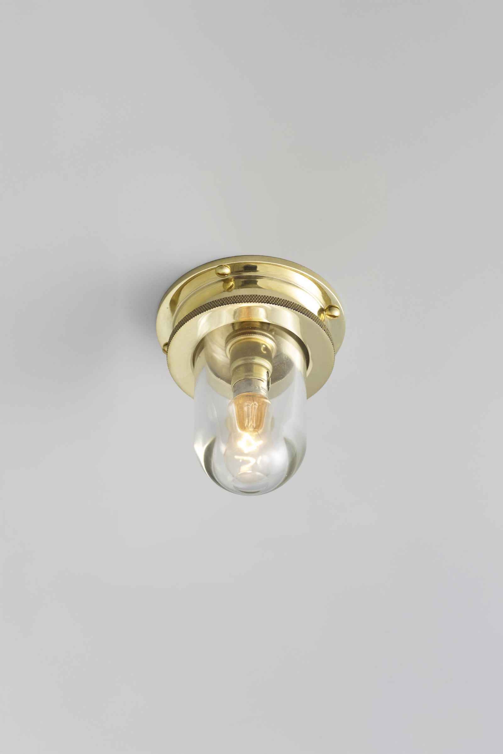 Variant Image for Polished Brass / Clear