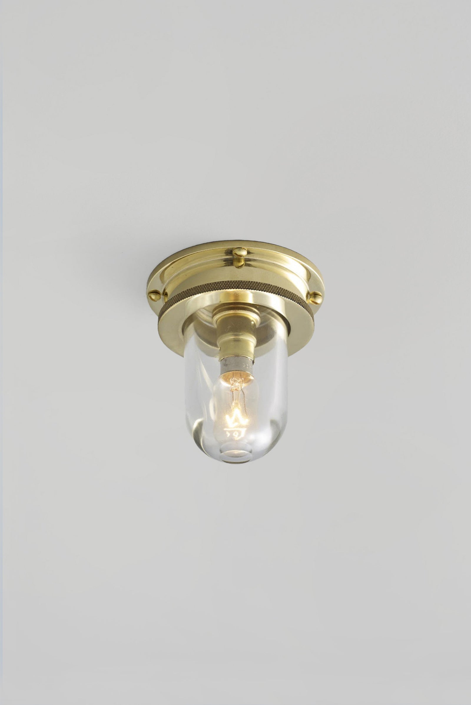 Variant Image for Polished Brass / Clear