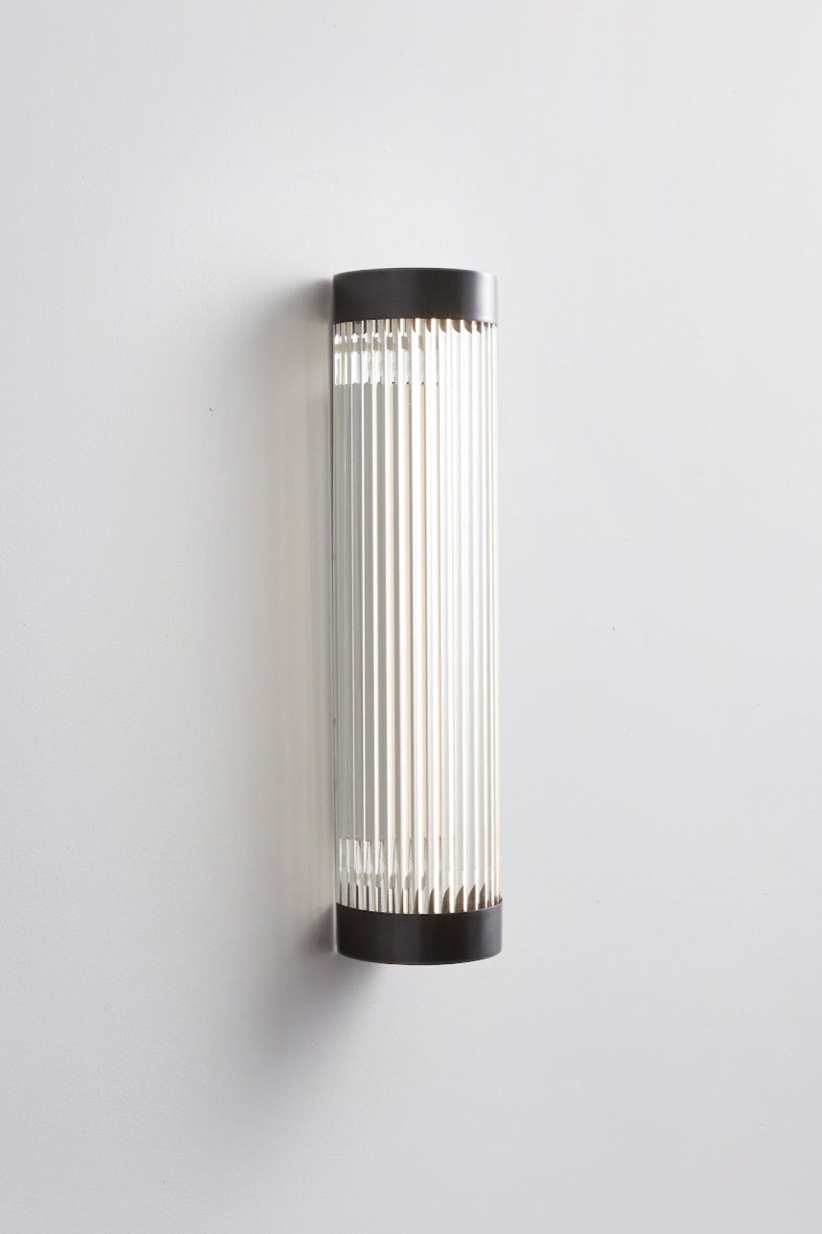 OBTC Product Image: Narrow Pillar Light 40cm, Weathered Brass, Davey Lighting