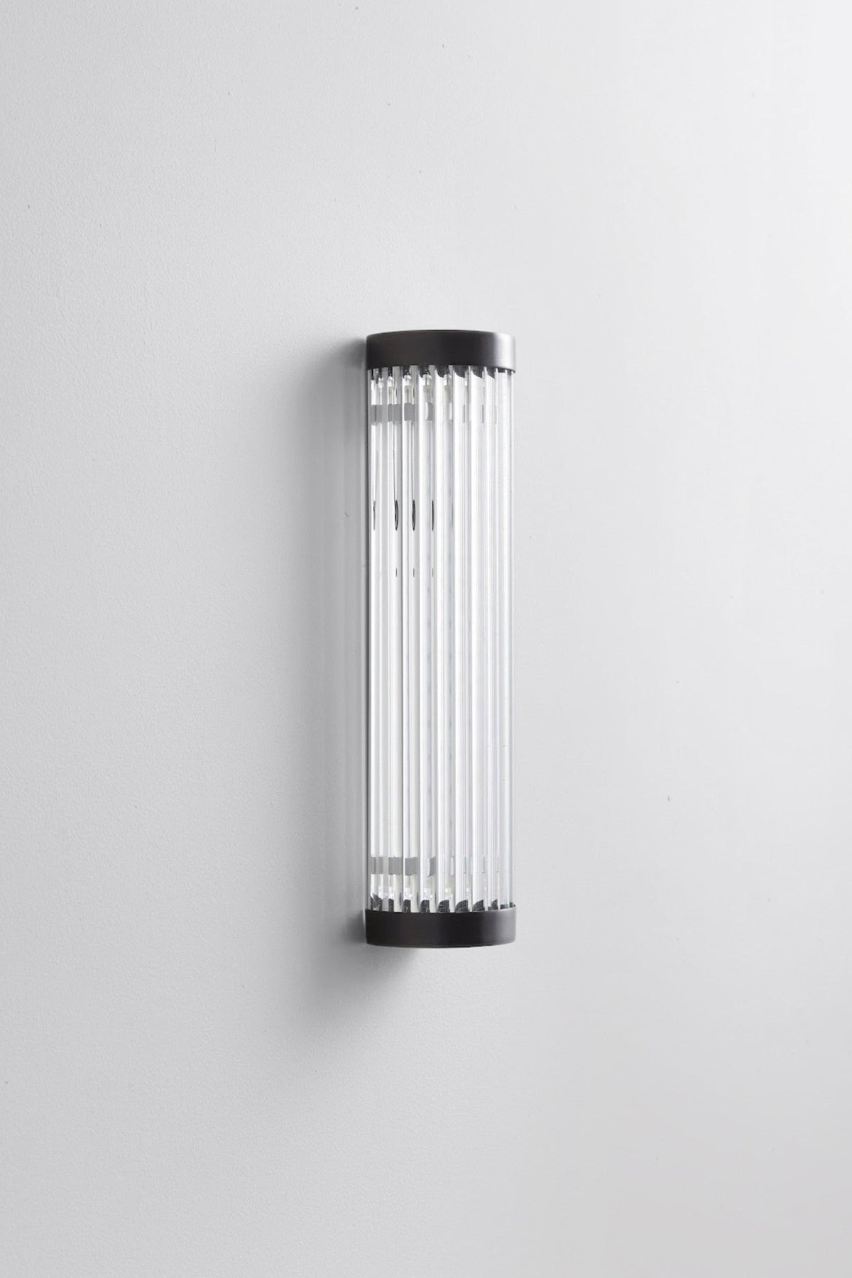 OBTC Product Image: Extra Narrow Pillar Light 27cm *Remote Driver*, Weathered Brass, Davey Lighting