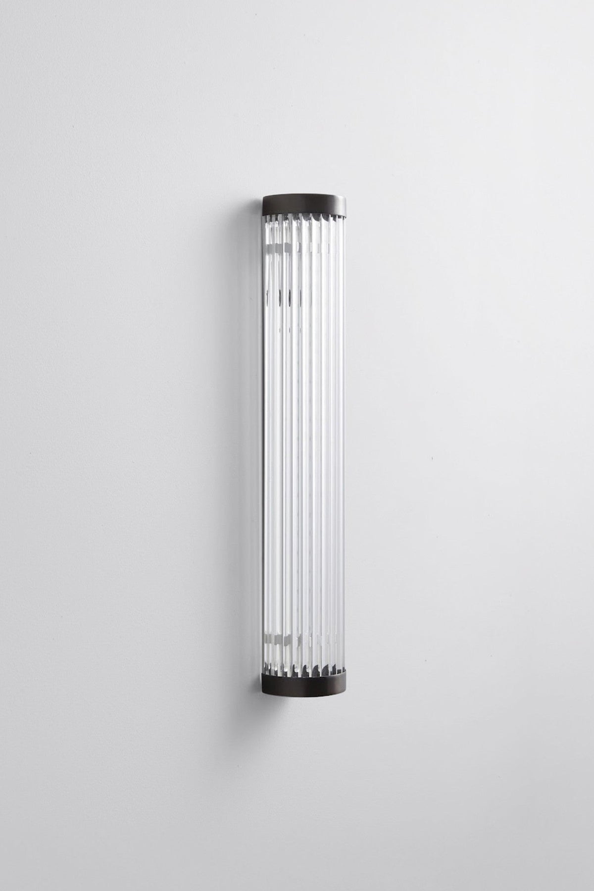 OBTC Product Image: Extra Narrow Pillar Light 40cm *Remote Driver*, Weathered Brass, Davey Lighting