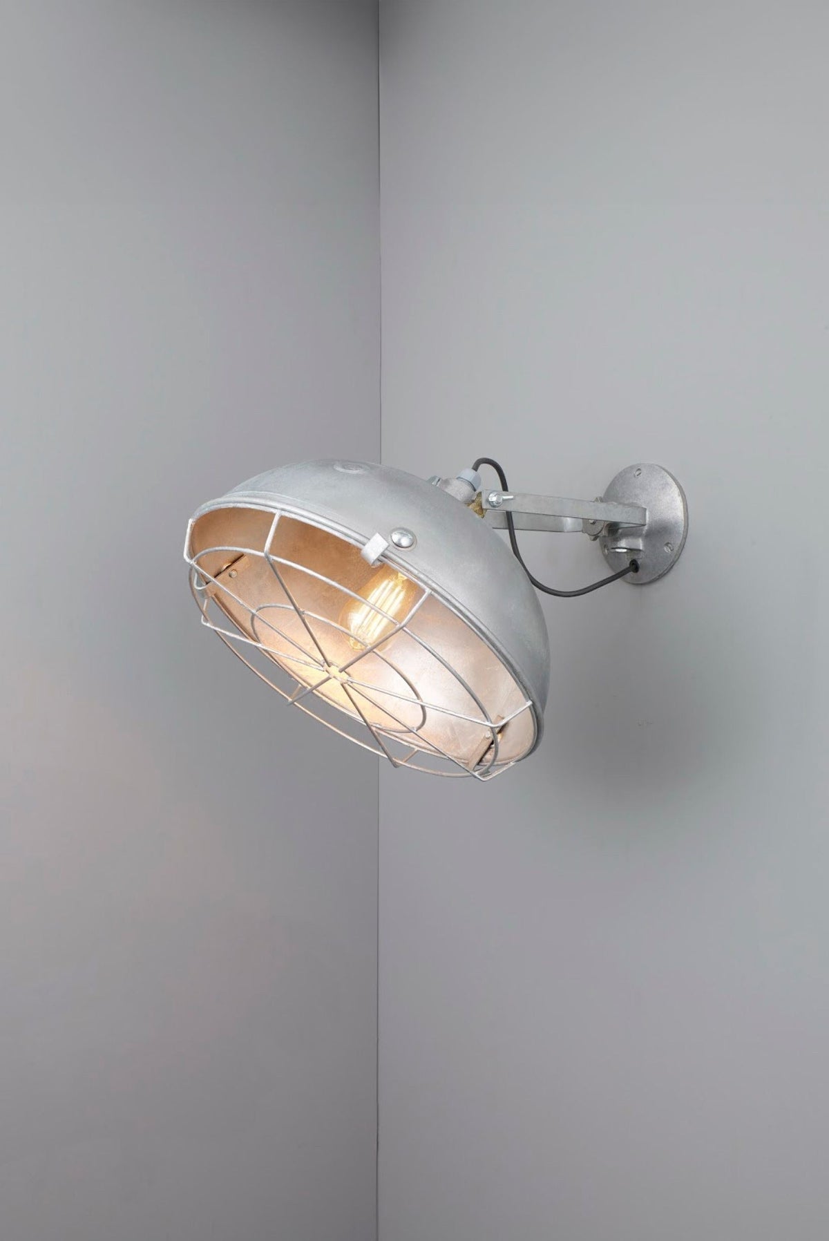 Steel Working Wall Light