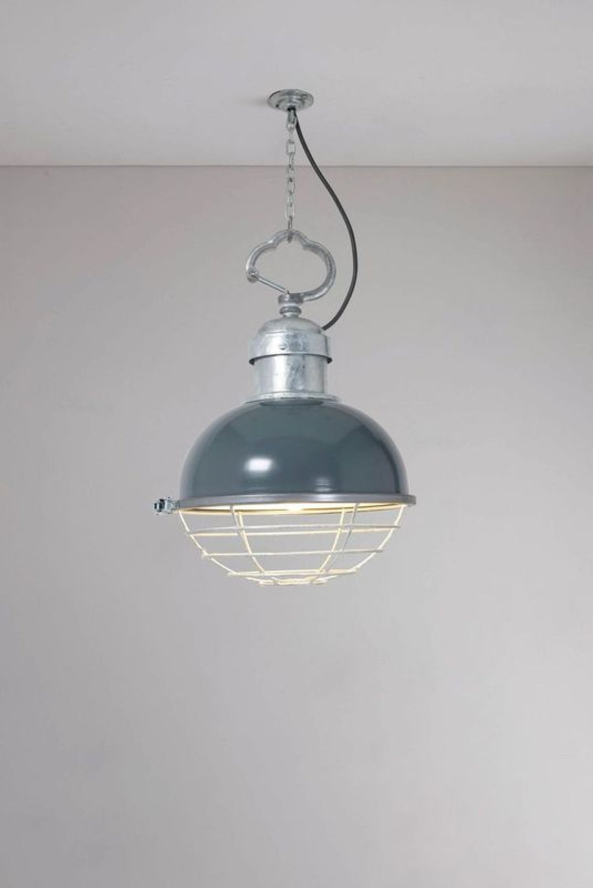 OBTC Product Image, Light Off: Oceanic Pendant 7243, Basalt Grey, Davey Lighting Range