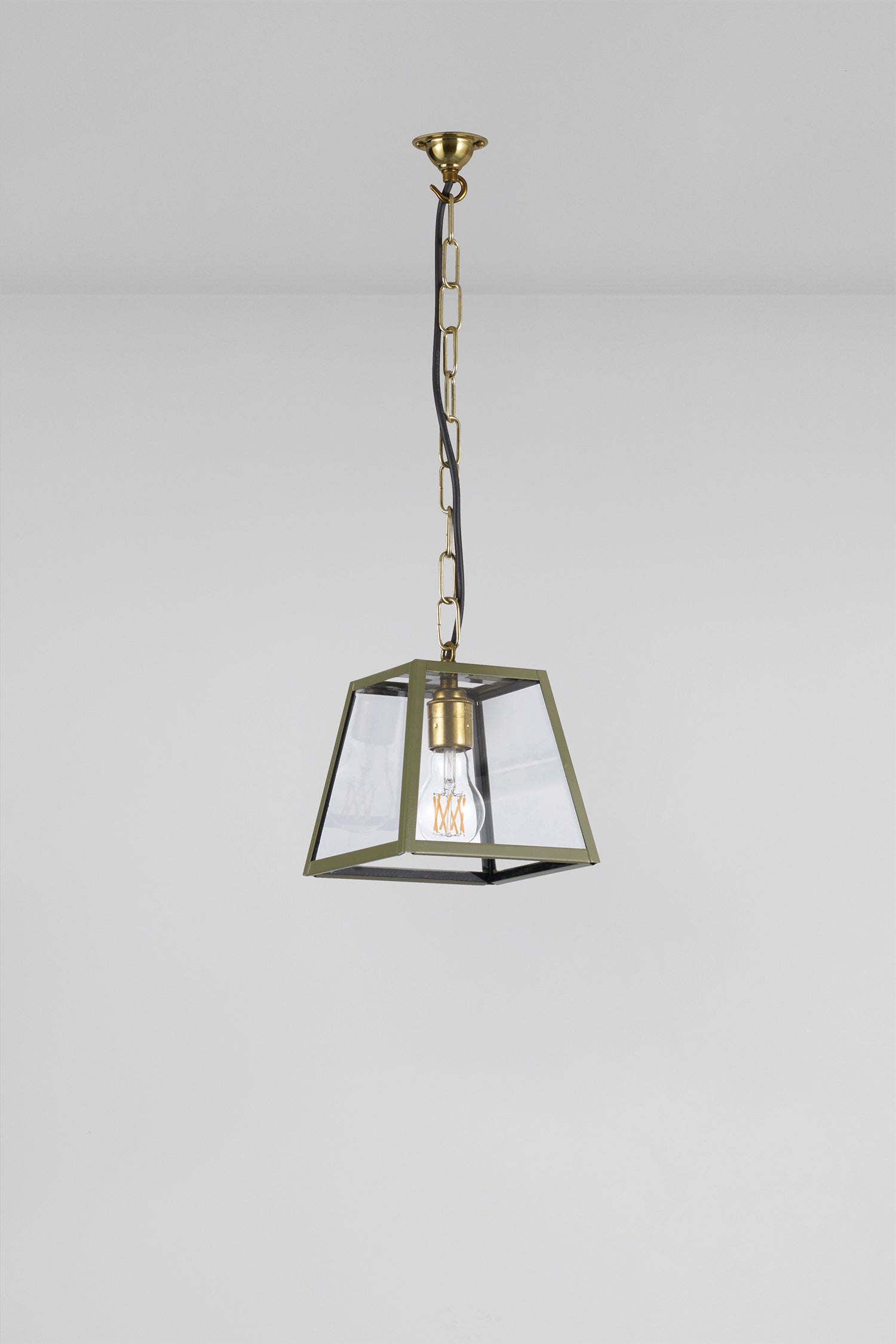 Variant Image for Olive Green / Clear