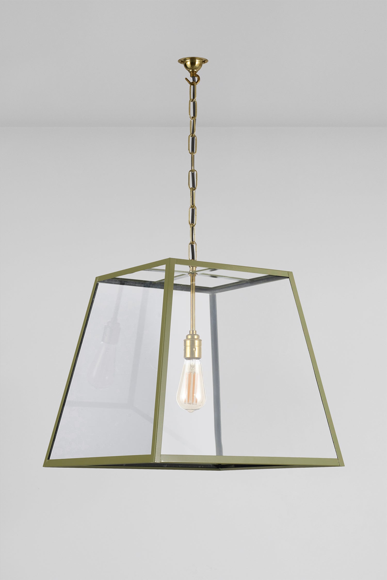 Variant Image for Olive Green / Clear