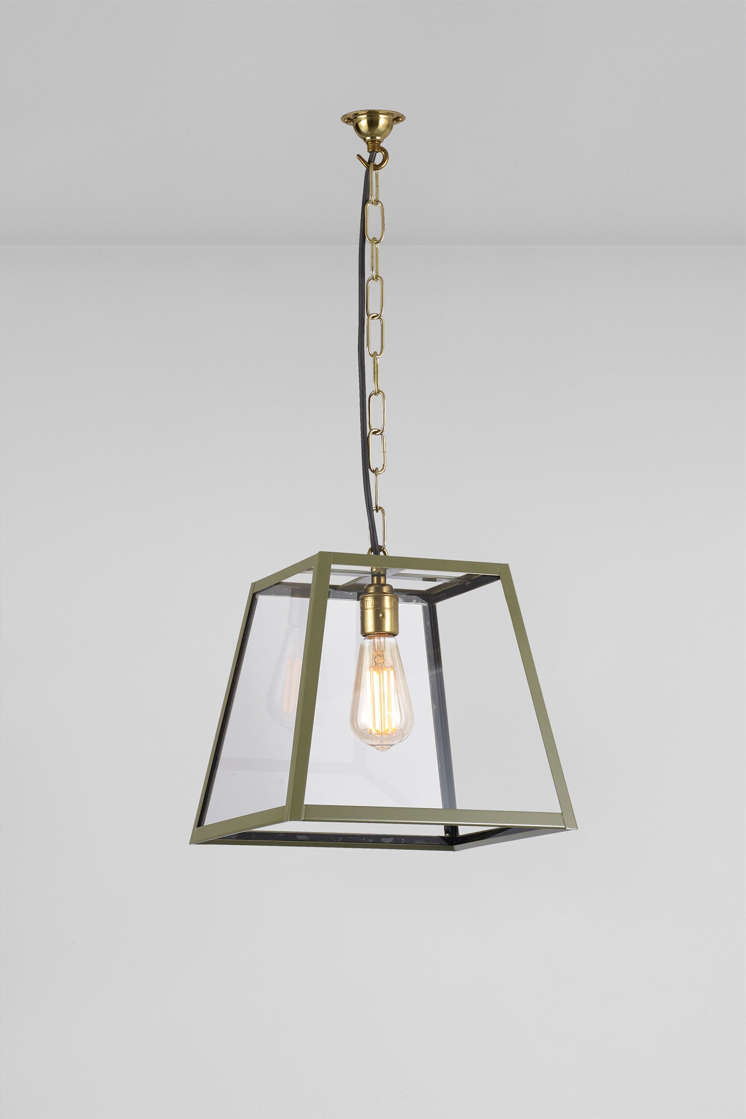 Variant Image for Olive Green / Clear