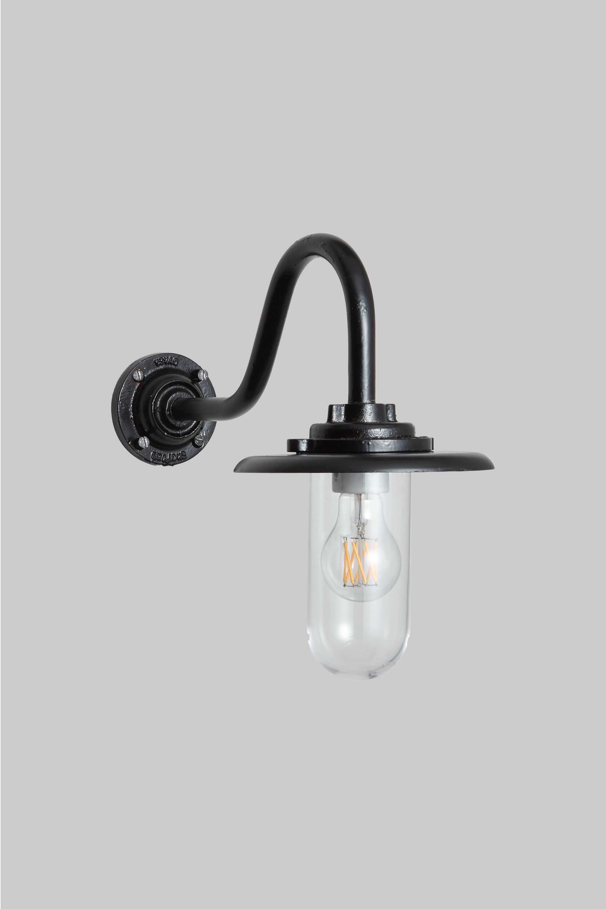 Exterior Bracket Light, 60W, Swan Neck 7677
