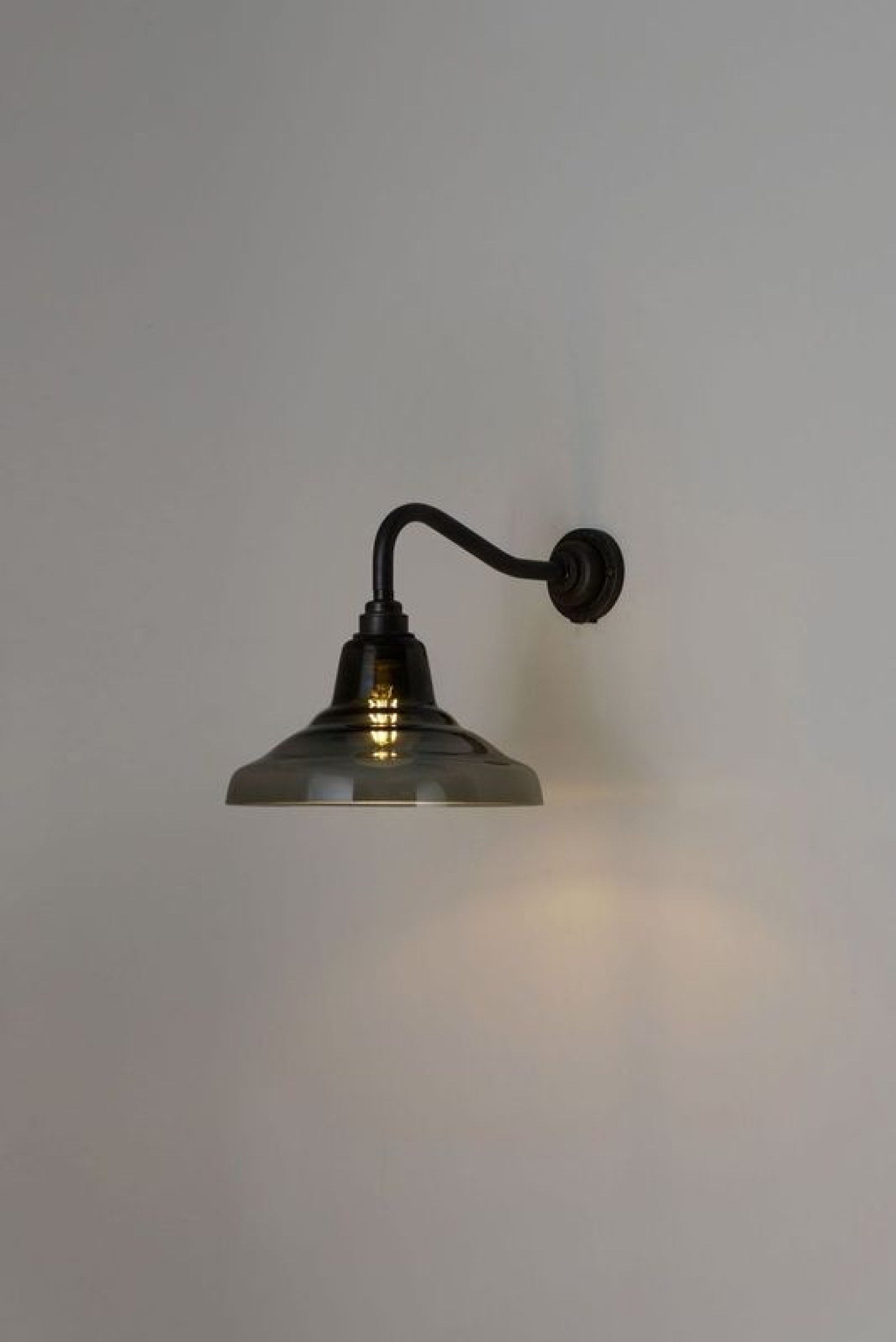 Glass School Wall Light Size 1