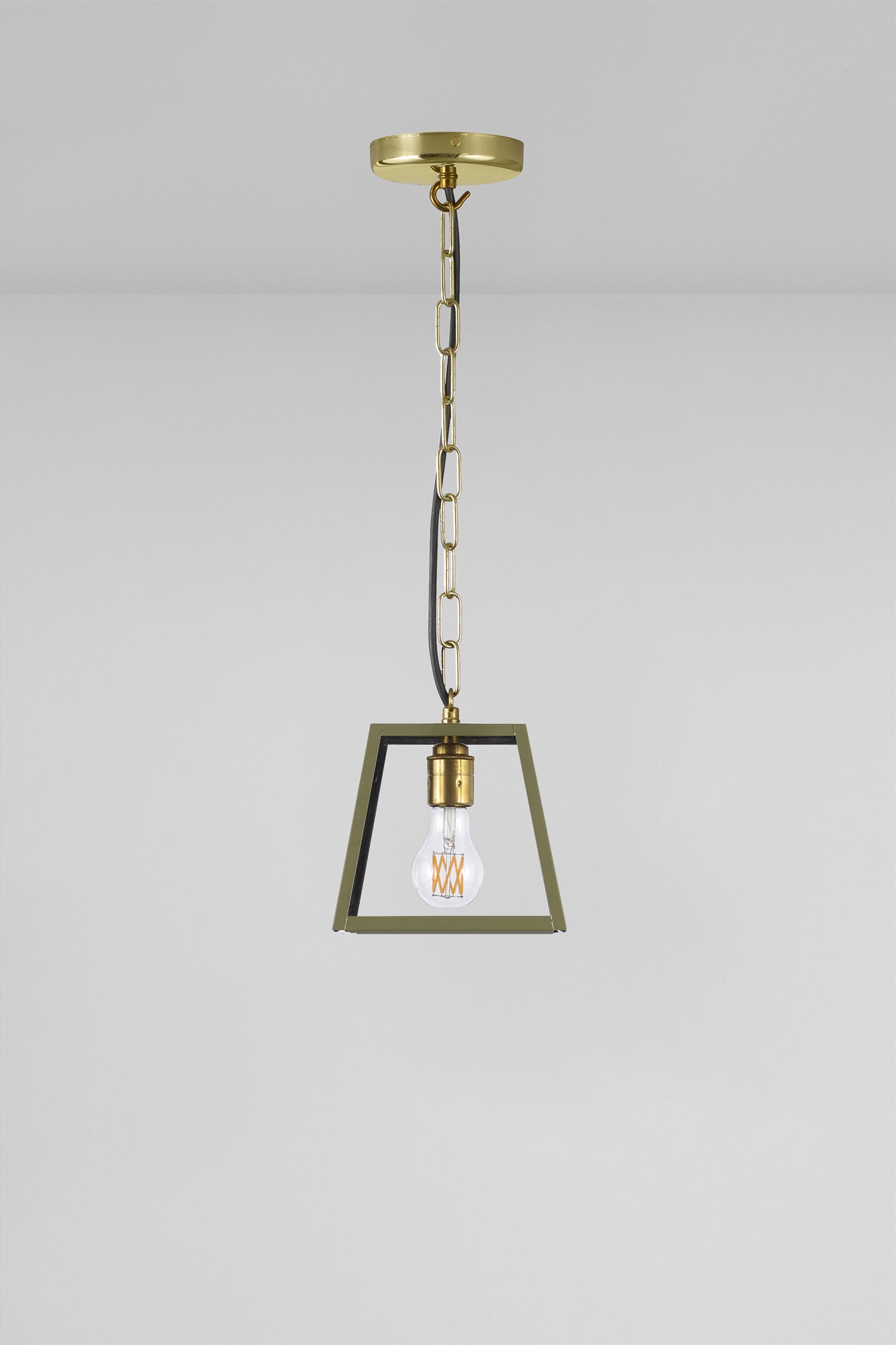 Variant Image for Olive Green / Clear
