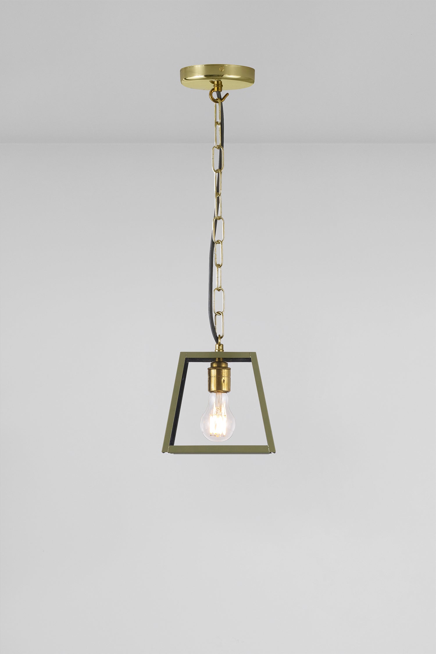 Variant Image for Olive Green / Clear