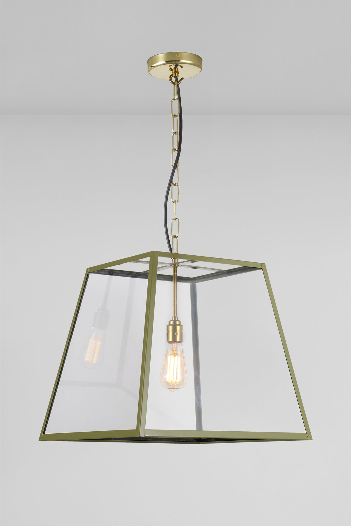 Variant Image for Olive Green / Clear
