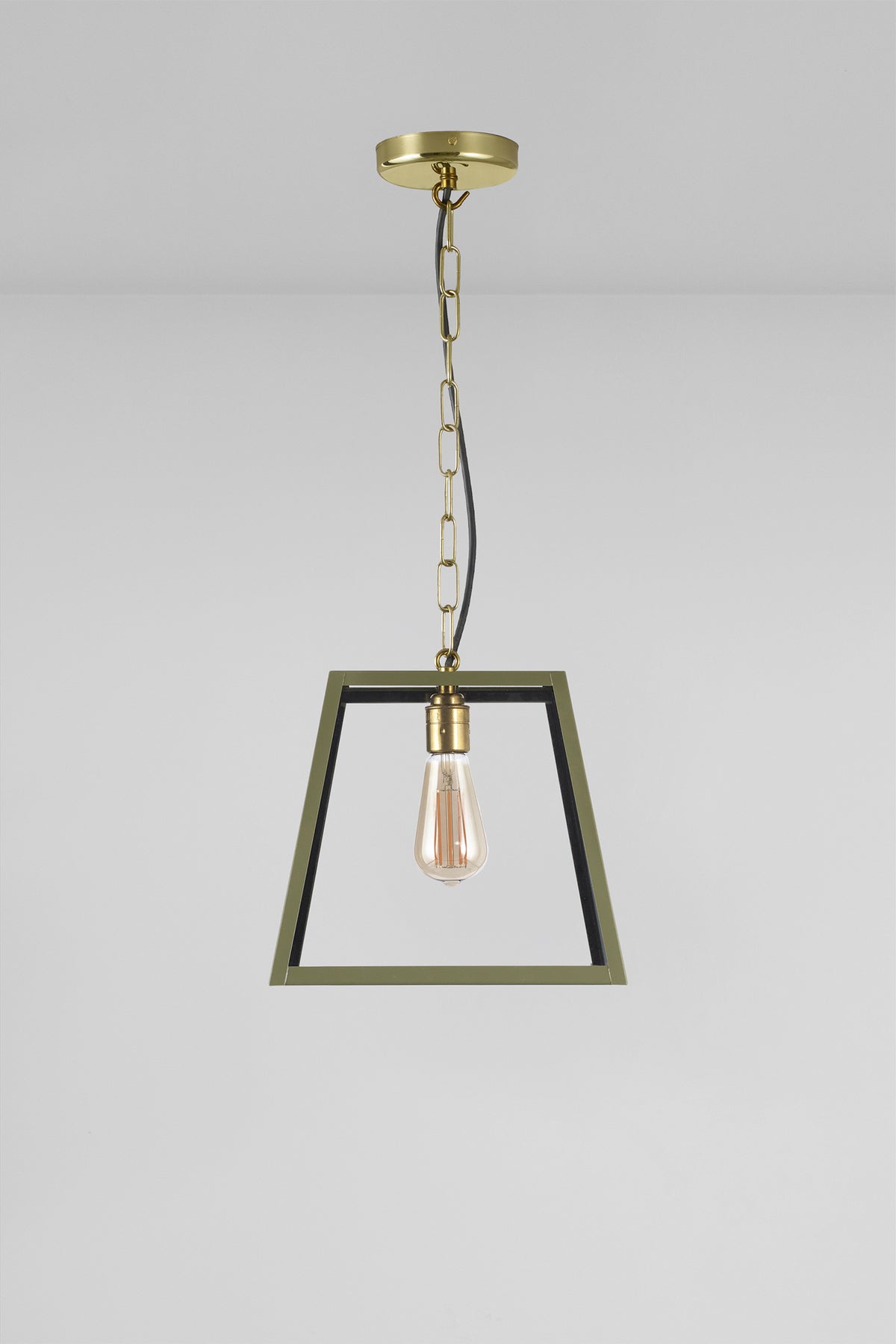 Quad Medium Pendant, Green