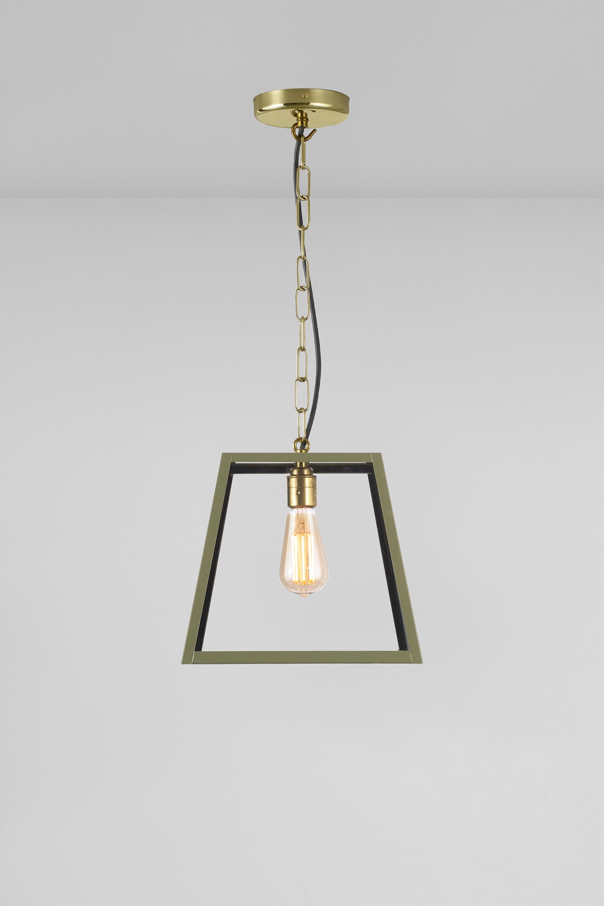 Quad Medium Pendant, Green