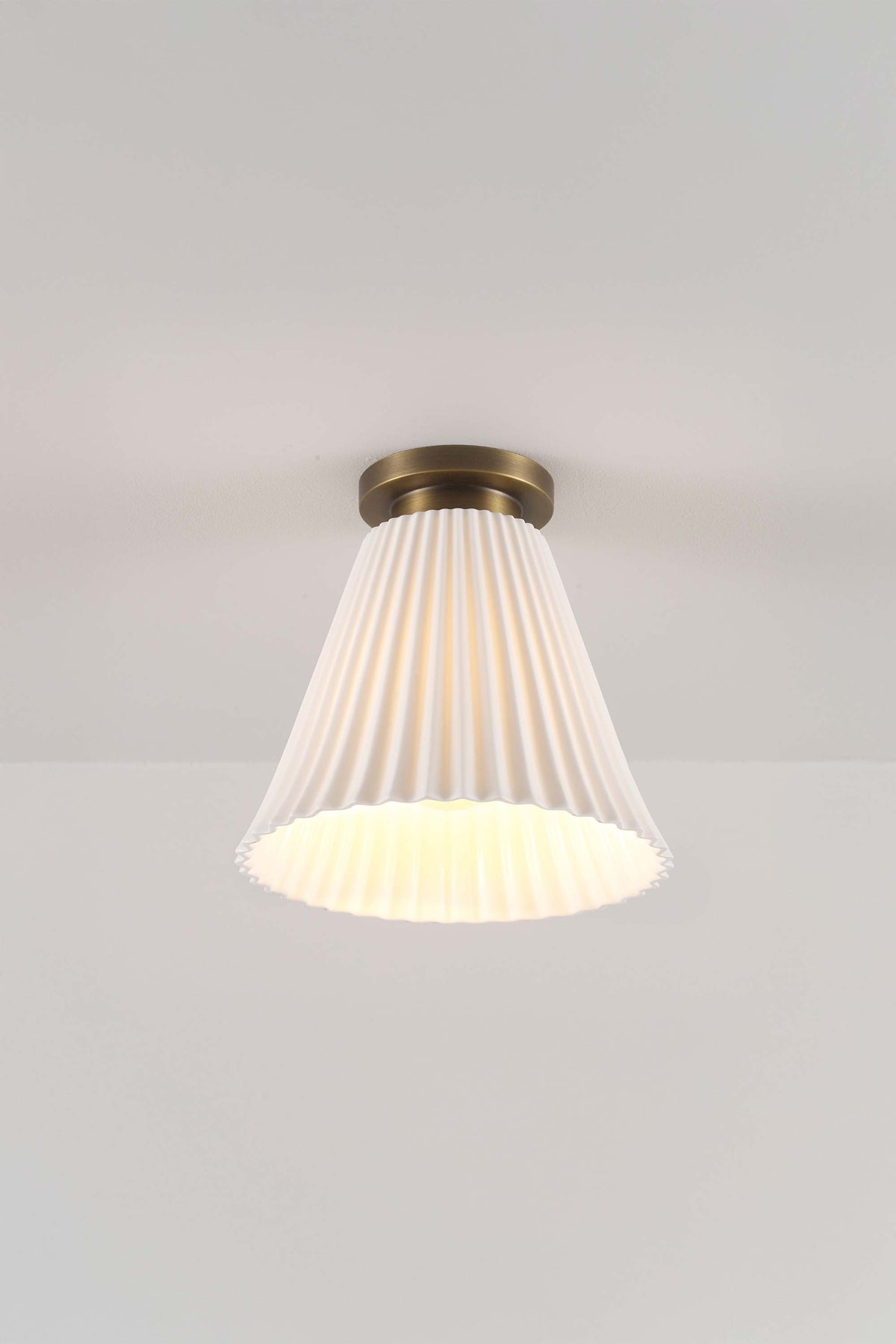 OBTC Product Image: Hector Large Pleat Ceiling Light