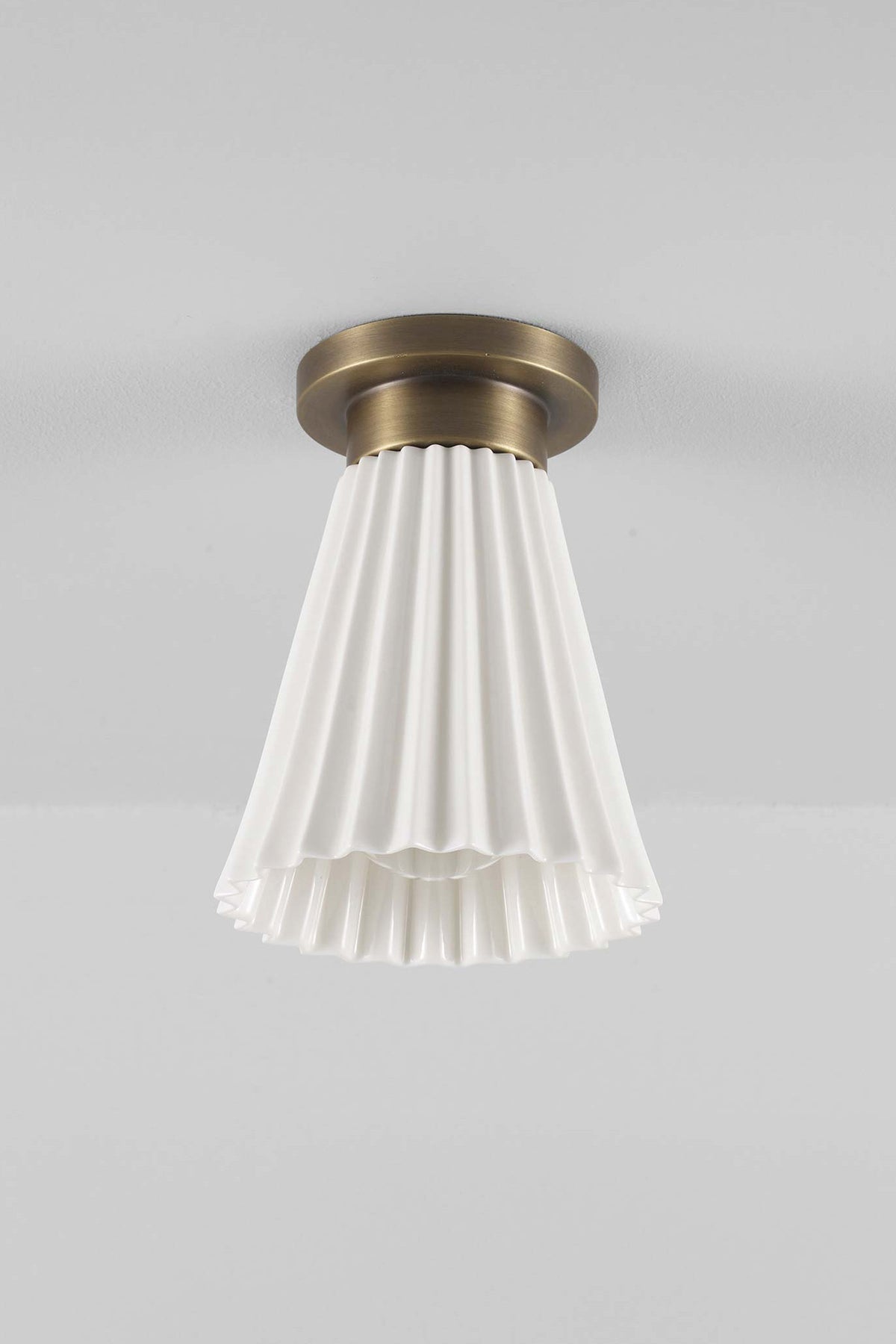 OBTC Product Image: Hector Medium Pleat Ceiling Light