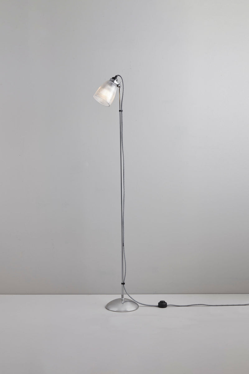 btc Primo Floor Light Satin Chrome / Prismatic