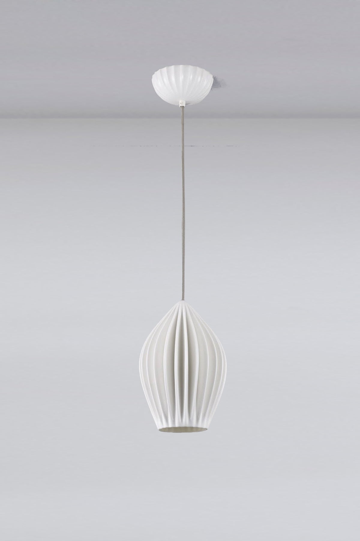 OBTC Product Image, Light Off: Fin Large Pendant, Natural White