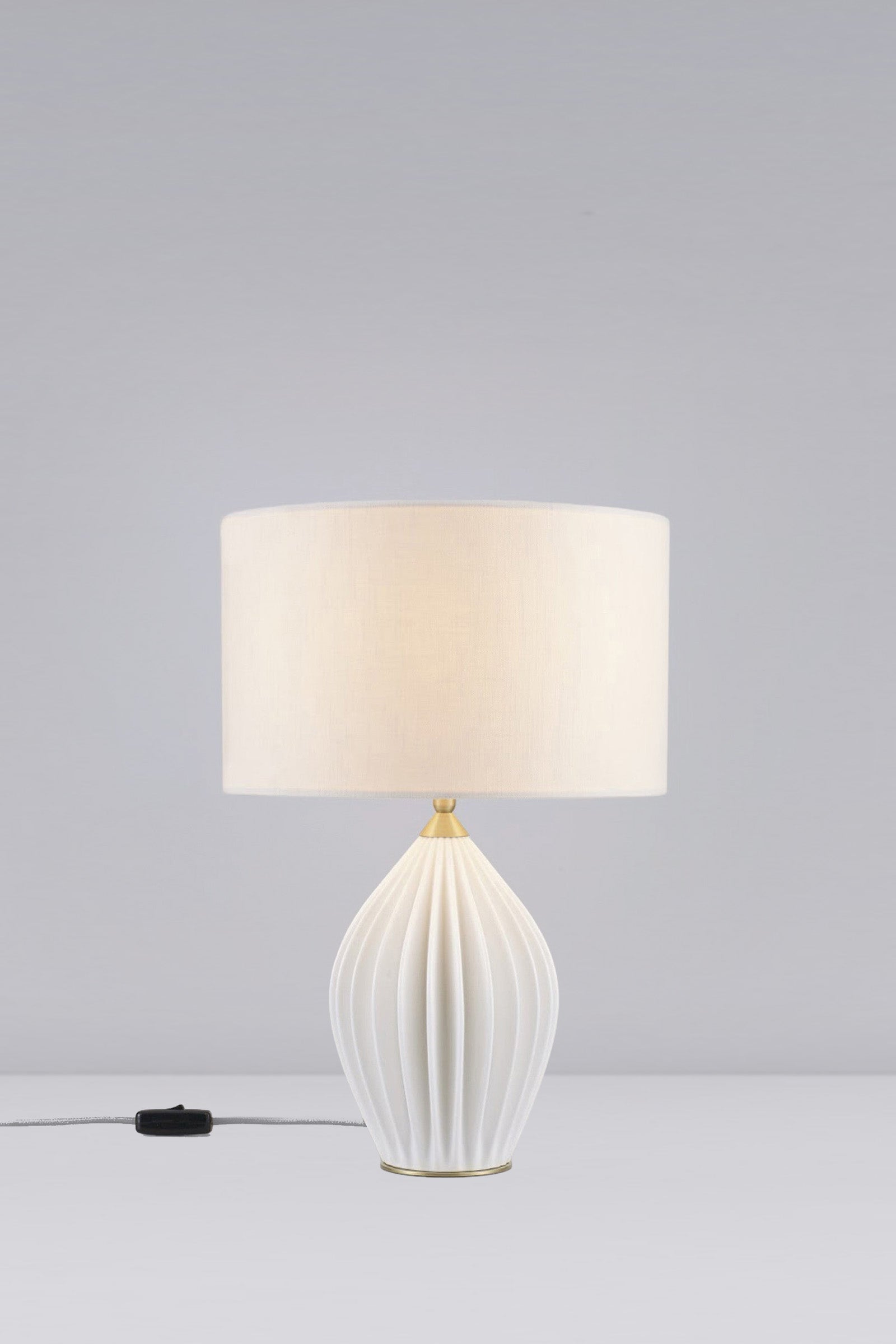 OBTC Product Image, Light On: Fin Queen Table Light, Natural White