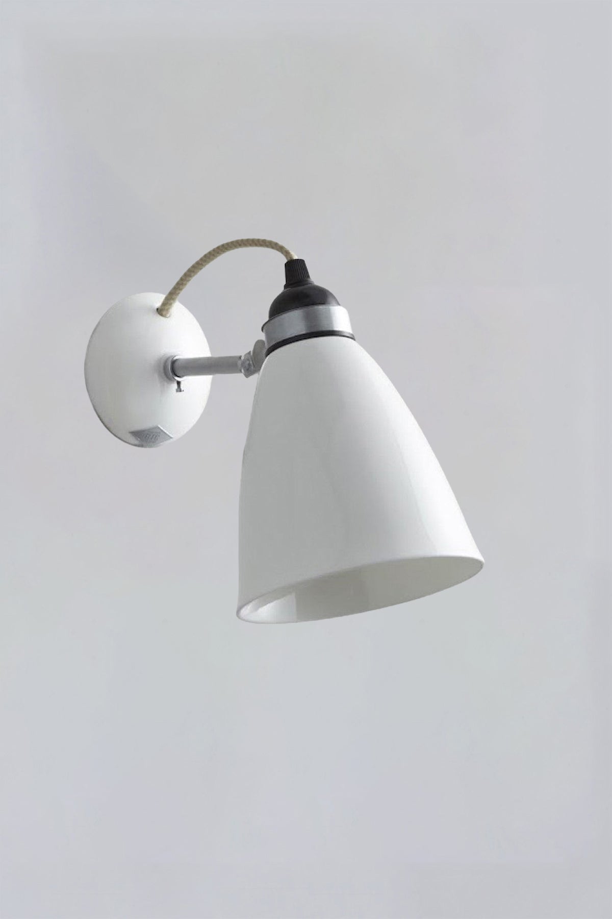 OBTC Product Image, Light Off: Hector Medium Dome Wall Light, Natural White