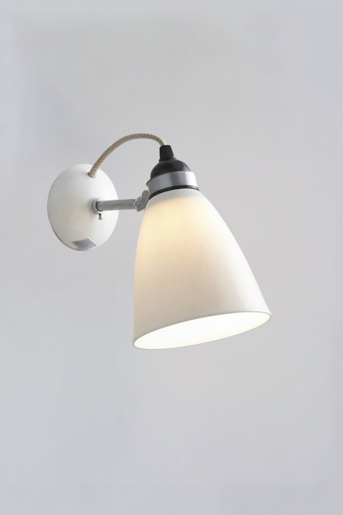 OBTC Product Image, Light On: Hector Medium Dome Wall Light, Natural White