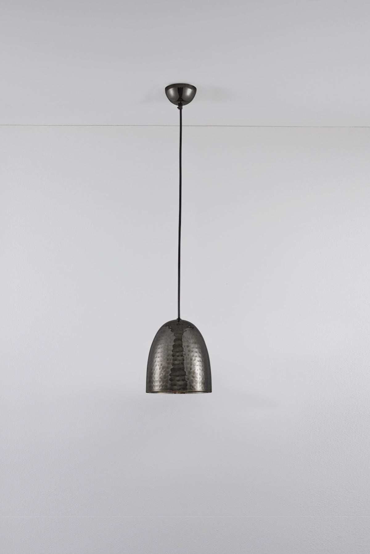 OBTC Product Image, Light Off: Stanley Small Pendant, Hammered Black Nickel Range