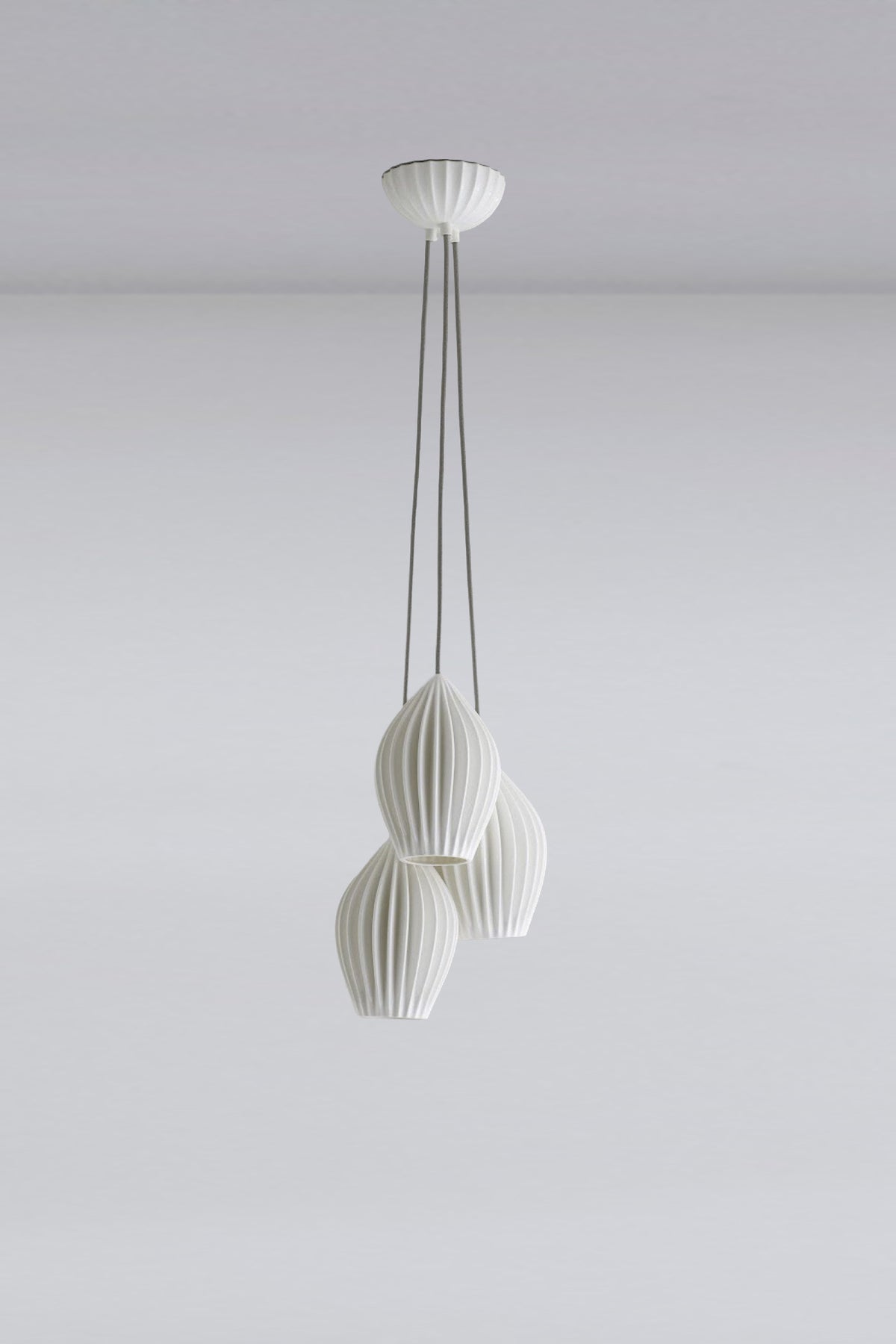 OBTC Product Image, Light Off: Fin Medium Pendant, Natural White
